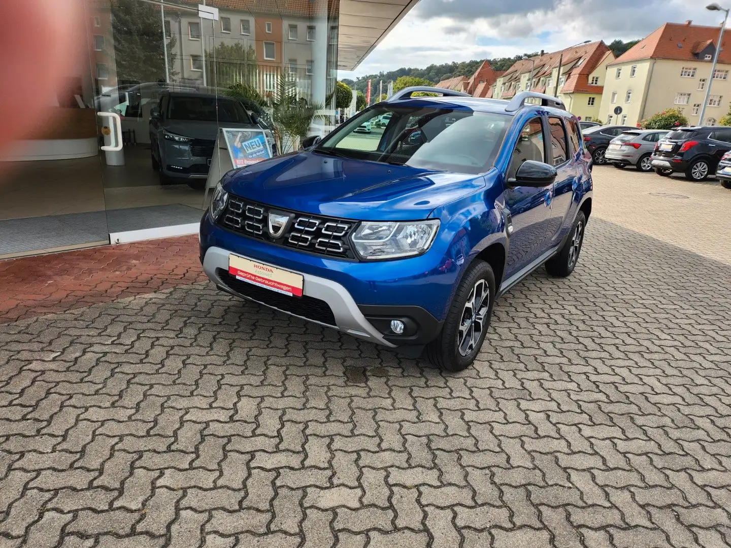 Dacia Duster II 1,3 Celebration 4WD,Tempomat SHZ Bleu - 2