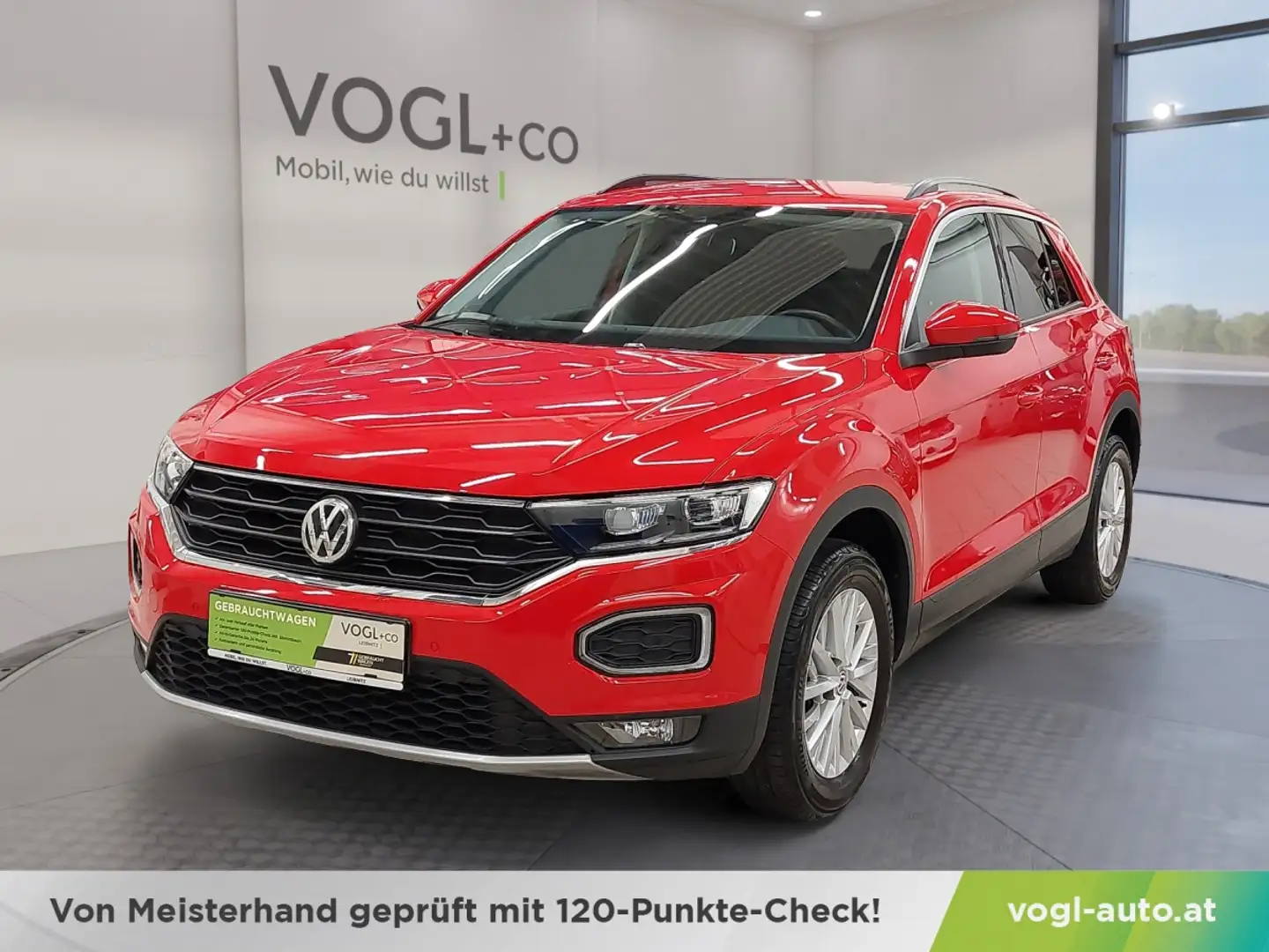 Volkswagen T-Roc 1,0 TSi Design Rot - 1