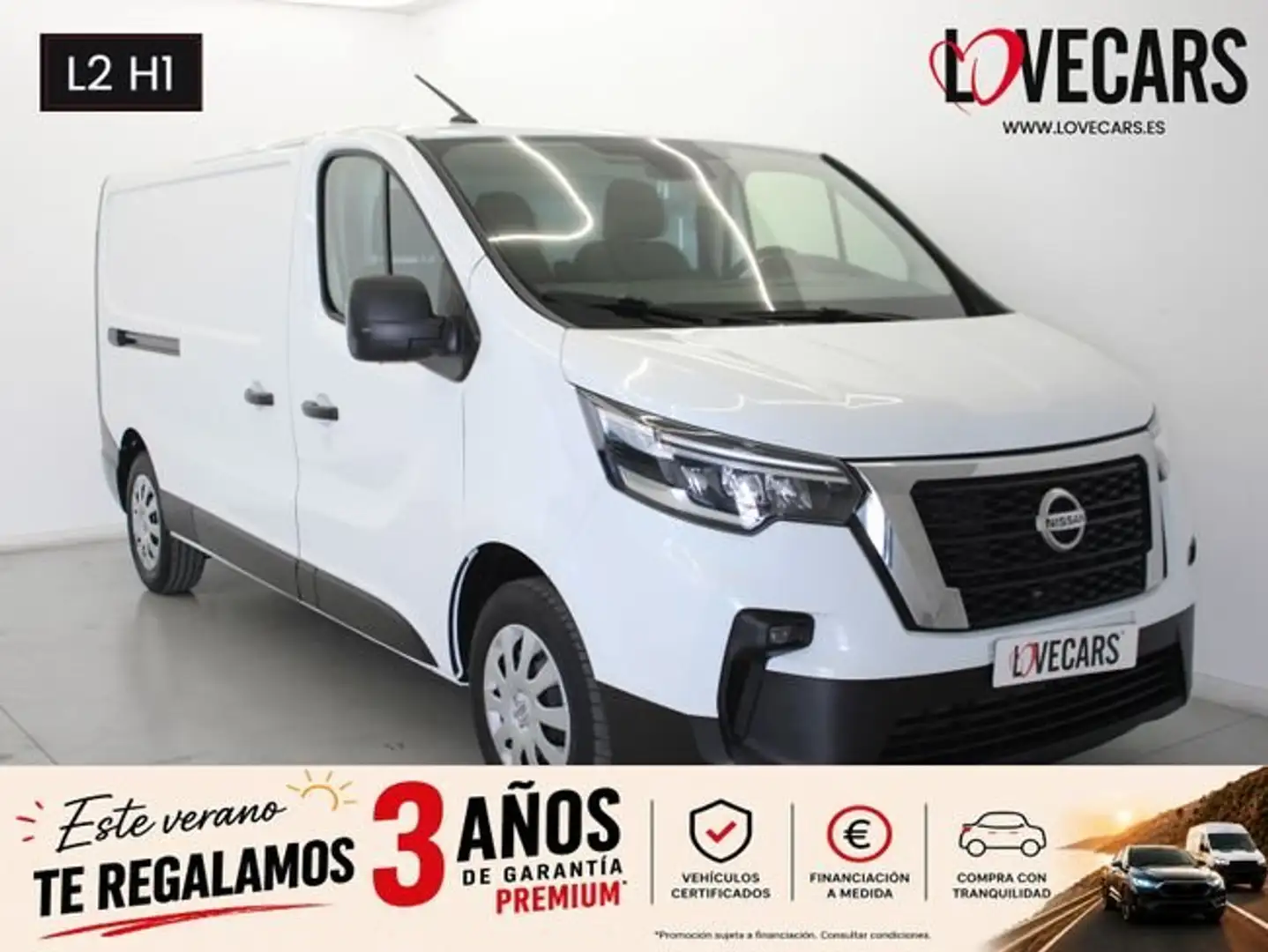 Nissan Primastar 2.0 DCI FURGON. L2 H1 130 Blanco - 1