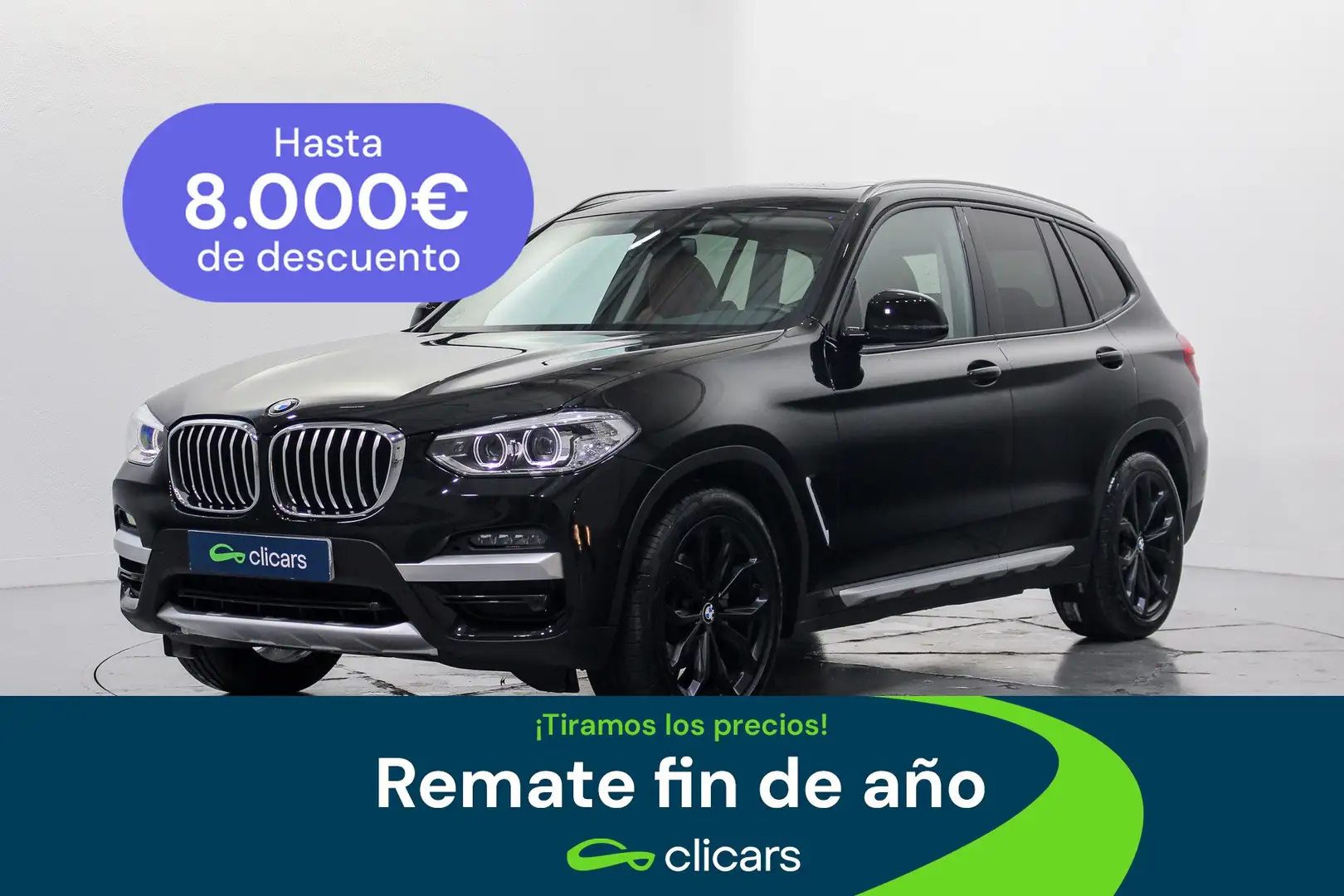 BMW X3 xDrive 20dA Negro - 1