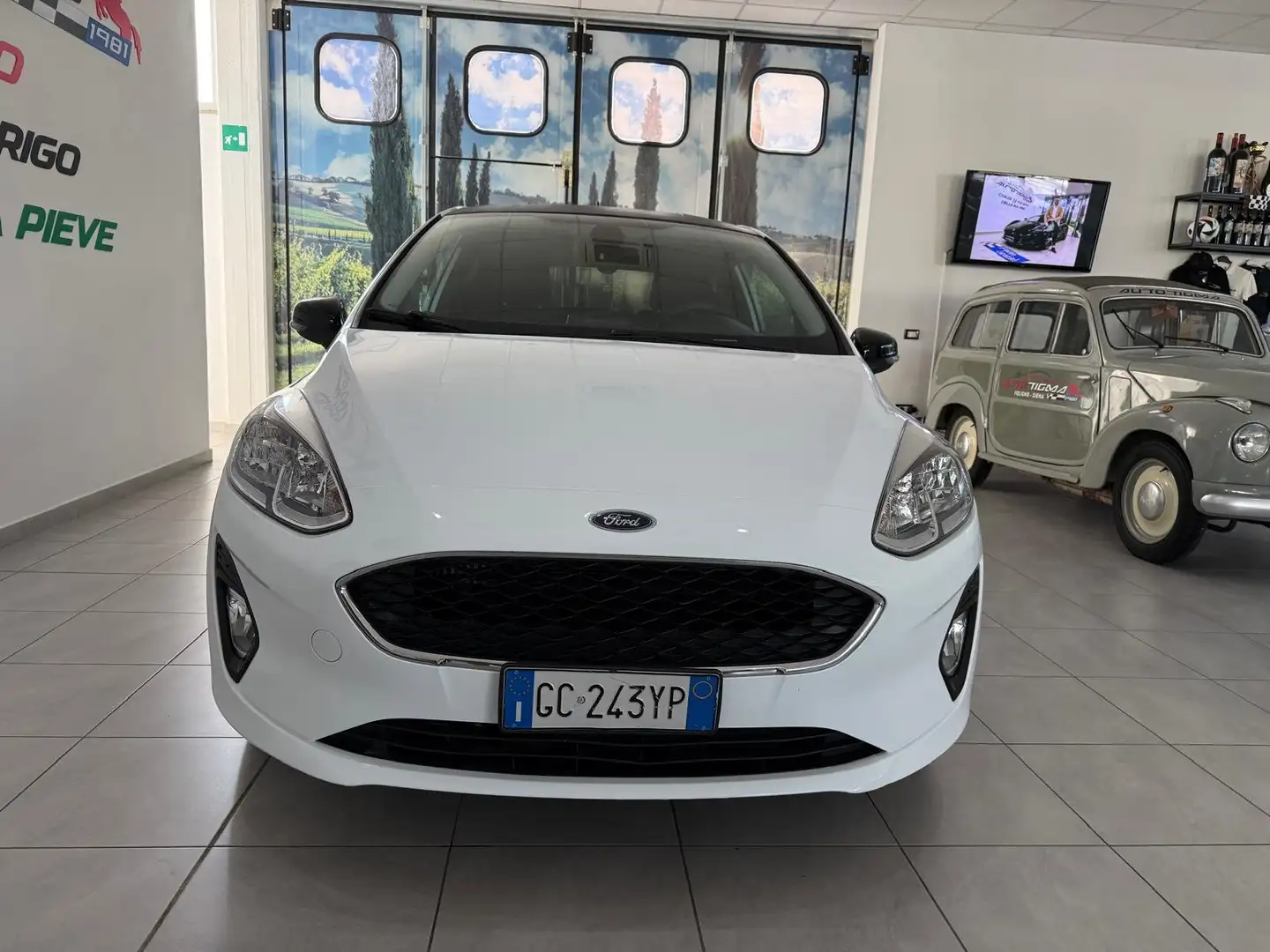 Ford Fiesta Fiesta 3p 1.5 tdci 85cv N1 AUTOCARRO Bianco - 2