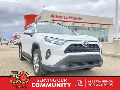 White 2023 Toyota RAV4 XLE AWD SUV / Crossover All-Wheel Drive 8-Speed Automatic