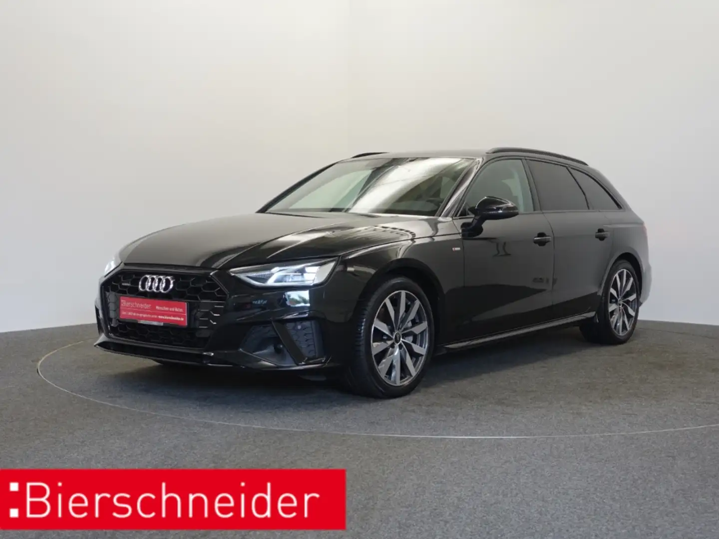 Audi A4 Avant 40 TDI qu. S tronic line VIRTUAL AHK ACC NAV Schwarz - 1
