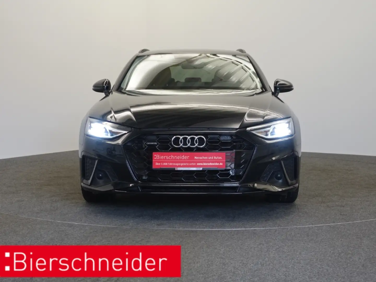 Audi A4 Avant 40 TDI qu. S tronic line VIRTUAL AHK ACC NAV Schwarz - 2