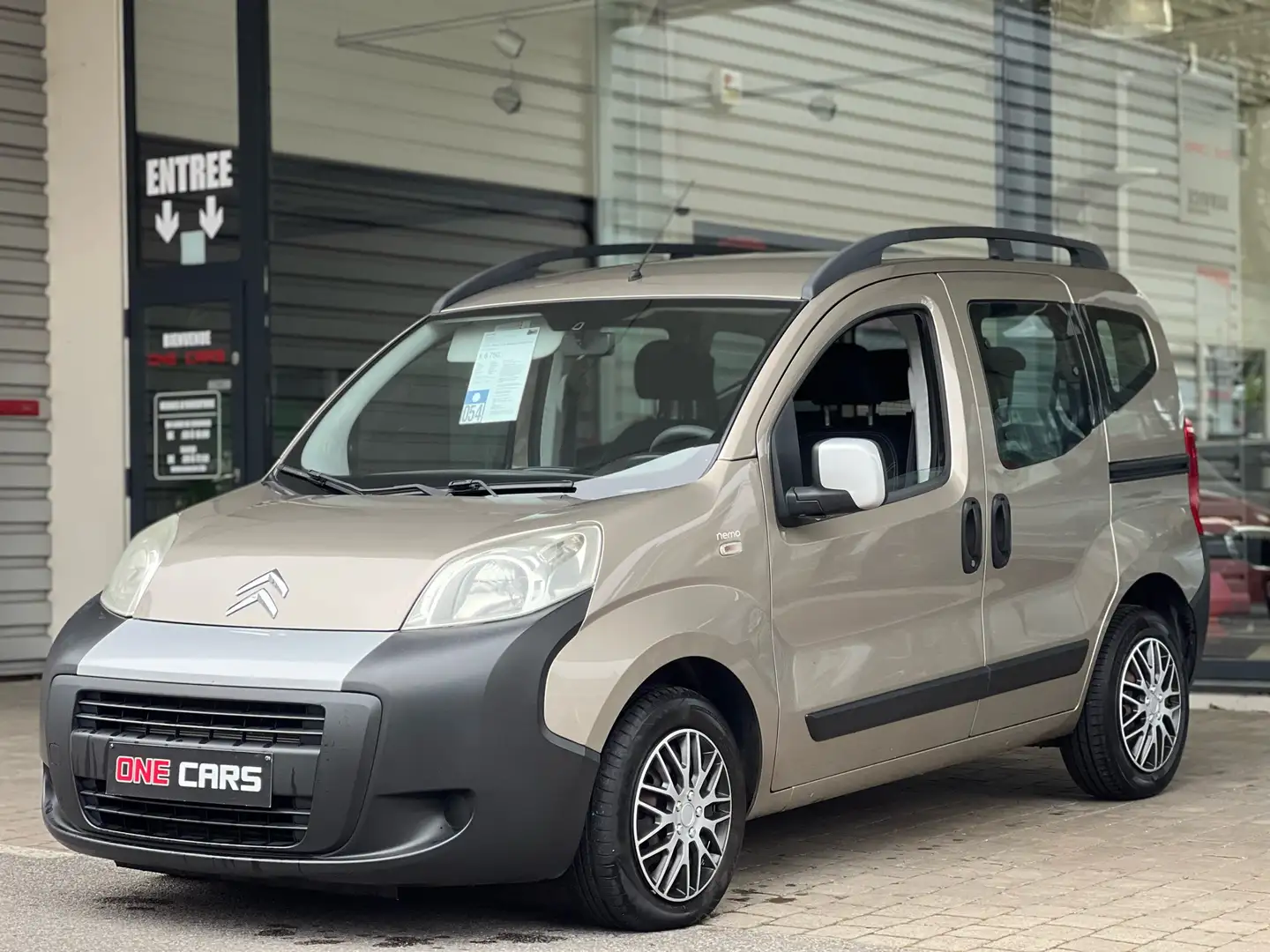 Citroen Nemo 1.3 HDi "Multispace" 5PLACES DA-VE-ABS-ORD. BORD. Brun - 1