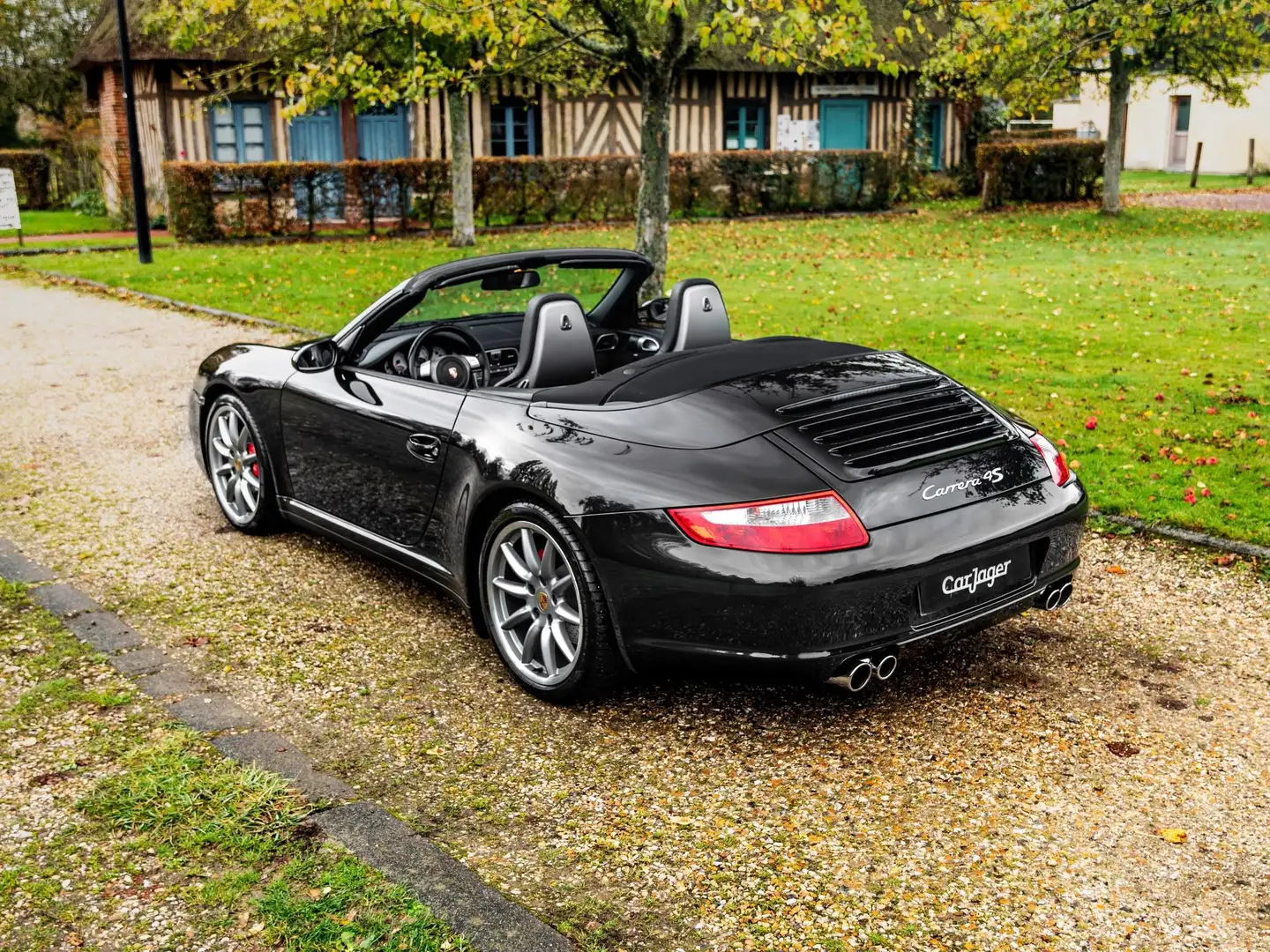 Porsche 997 911 997.1 Carrera 4S Cabriolet Noir - 2