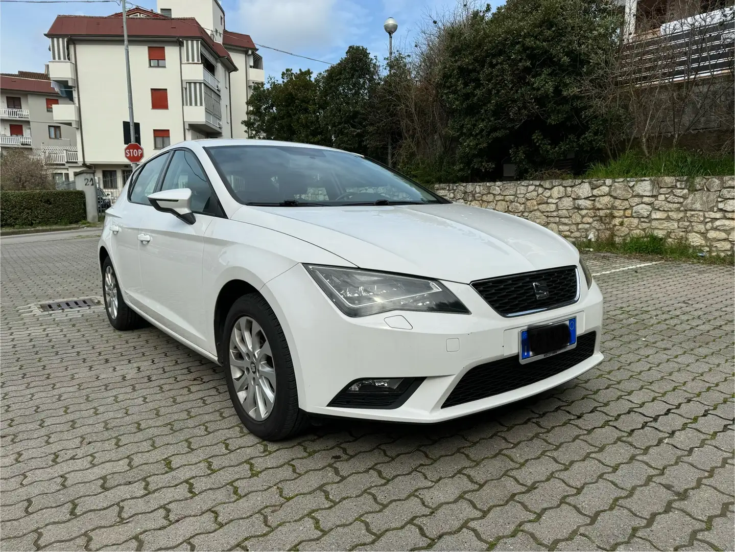 SEAT Leon 1.6 TDI DPF Ecomotive Style Bianco - 2