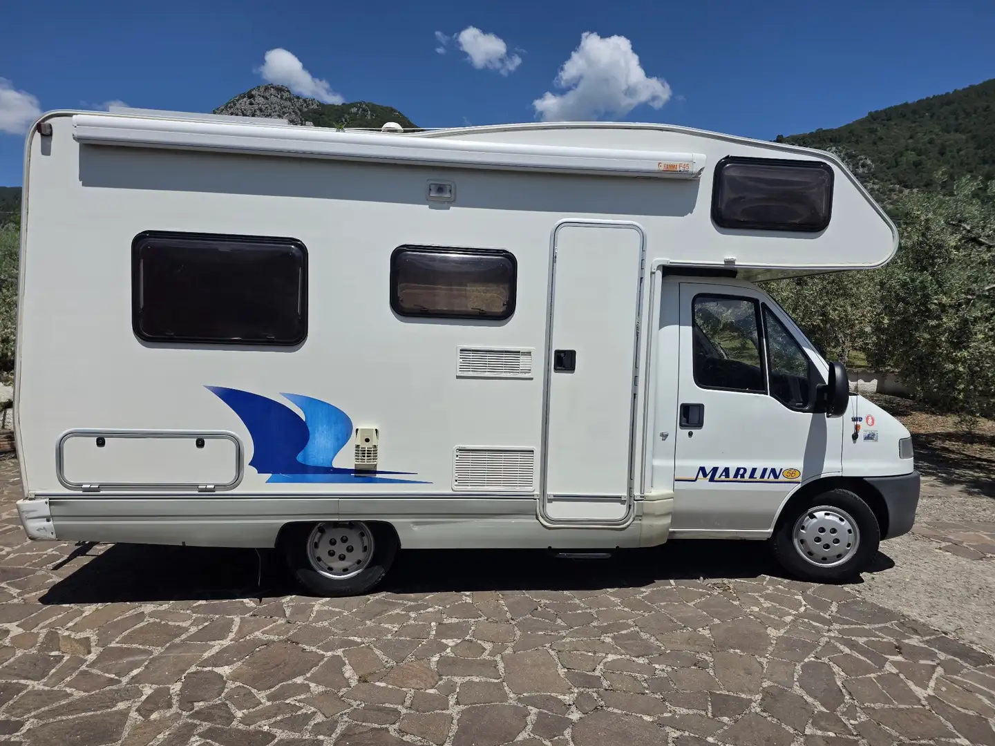 Caravans-Wohnm Elnagh Camper mansardato Elnagh Marlin su Fiat Ducato 1.9 - 2