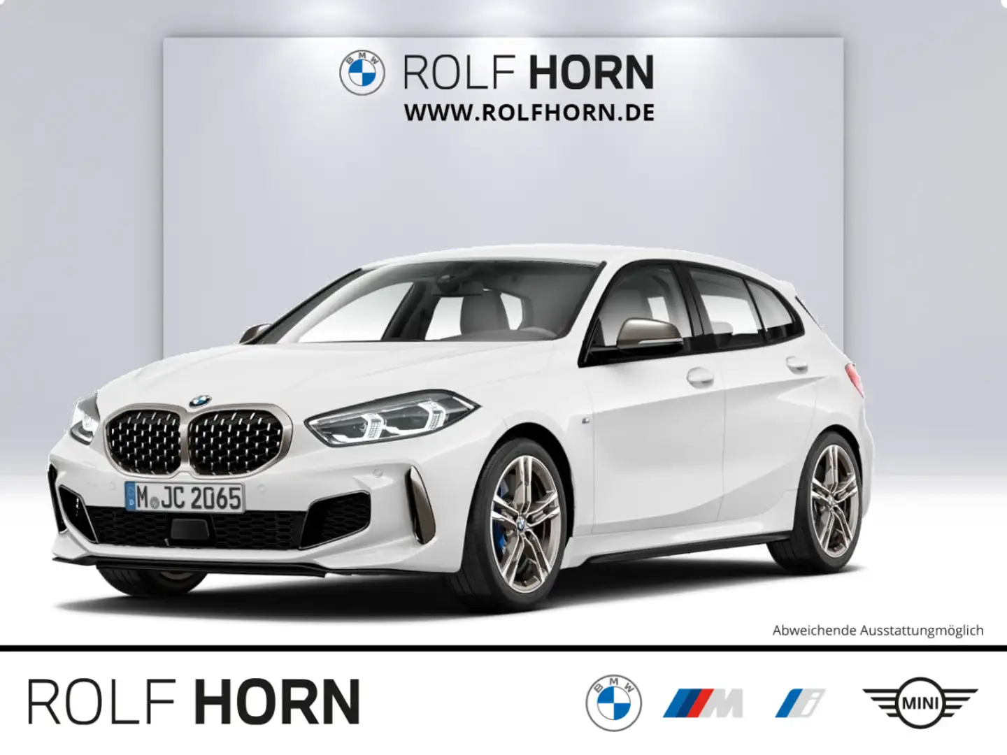 BMW 135 M135i xDrive HiFi Navi Lenkradhzg PDC LED Sitzhz Weiß - 1
