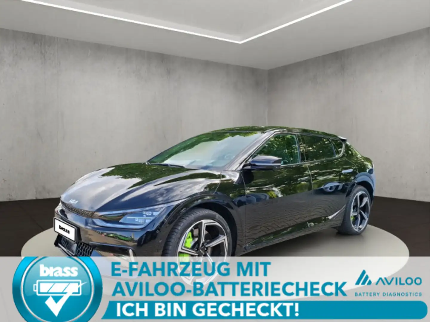 Kia EV6 Elektro 77,4 kWh GT 4WD Noir - 1