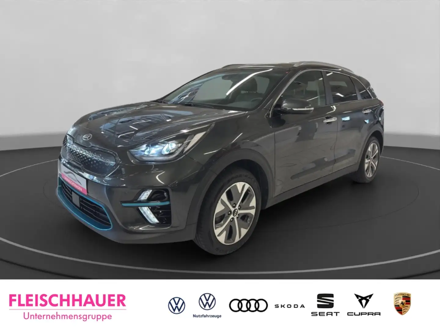 Kia Niro e-Spirit Navi+LED+AHK+3-Phasen-Lader+Kamera+JBL Grau - 1