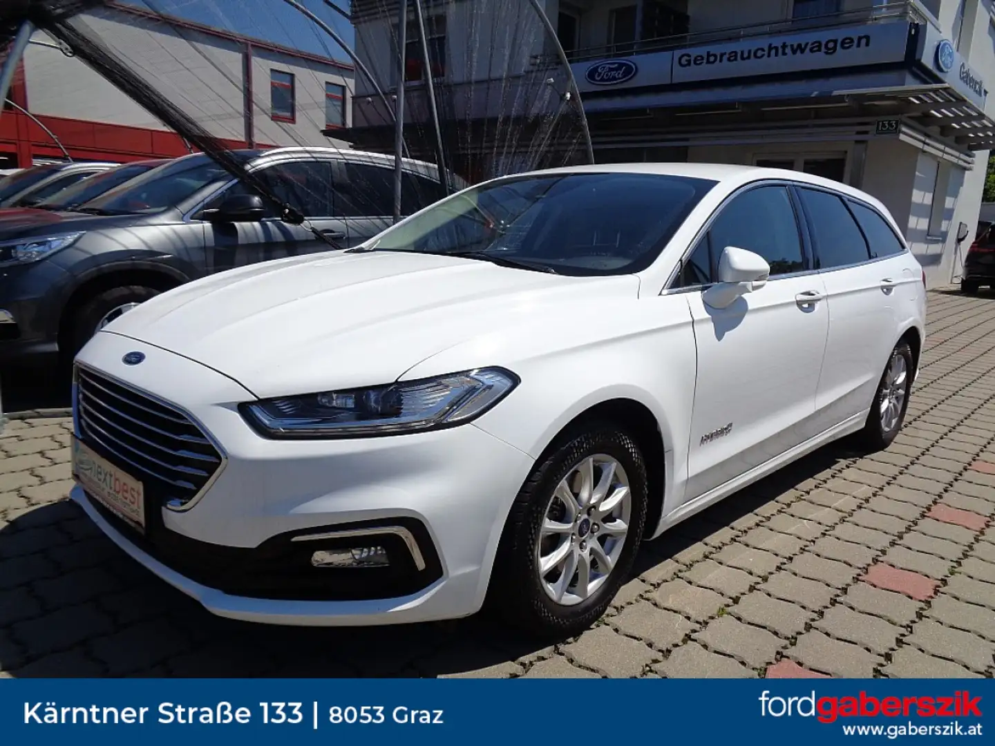 Ford Mondeo Traveller Titanium 2,0 Hybrid Aut. Weiß - 1