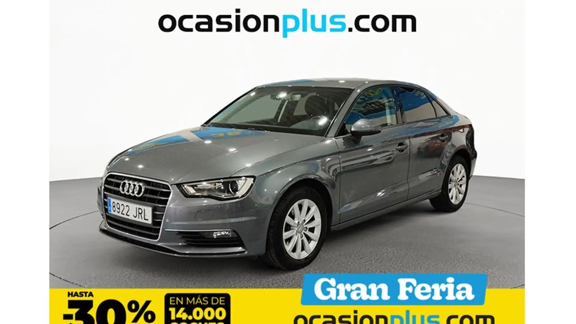 Audi A3 Sedán 1.6TDI CD Attracted 110 Gris - 1