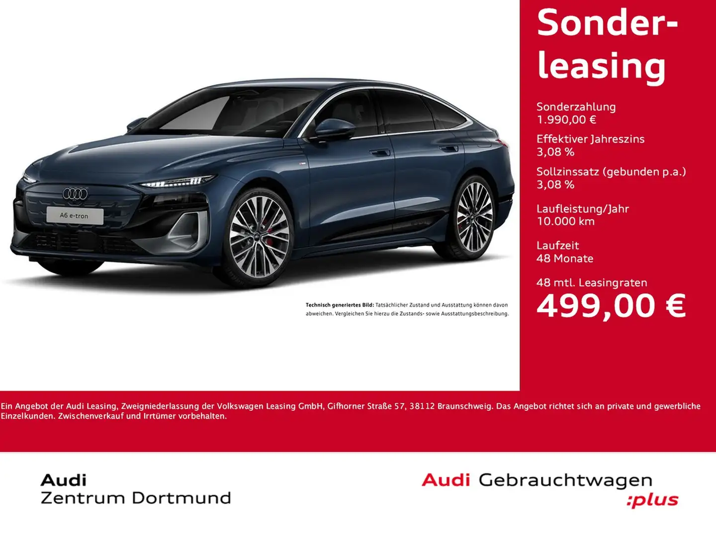 Audi A6 e-tron Sportback S LINE WÄRMEPUMPE AHK 360CAM Blau - 1