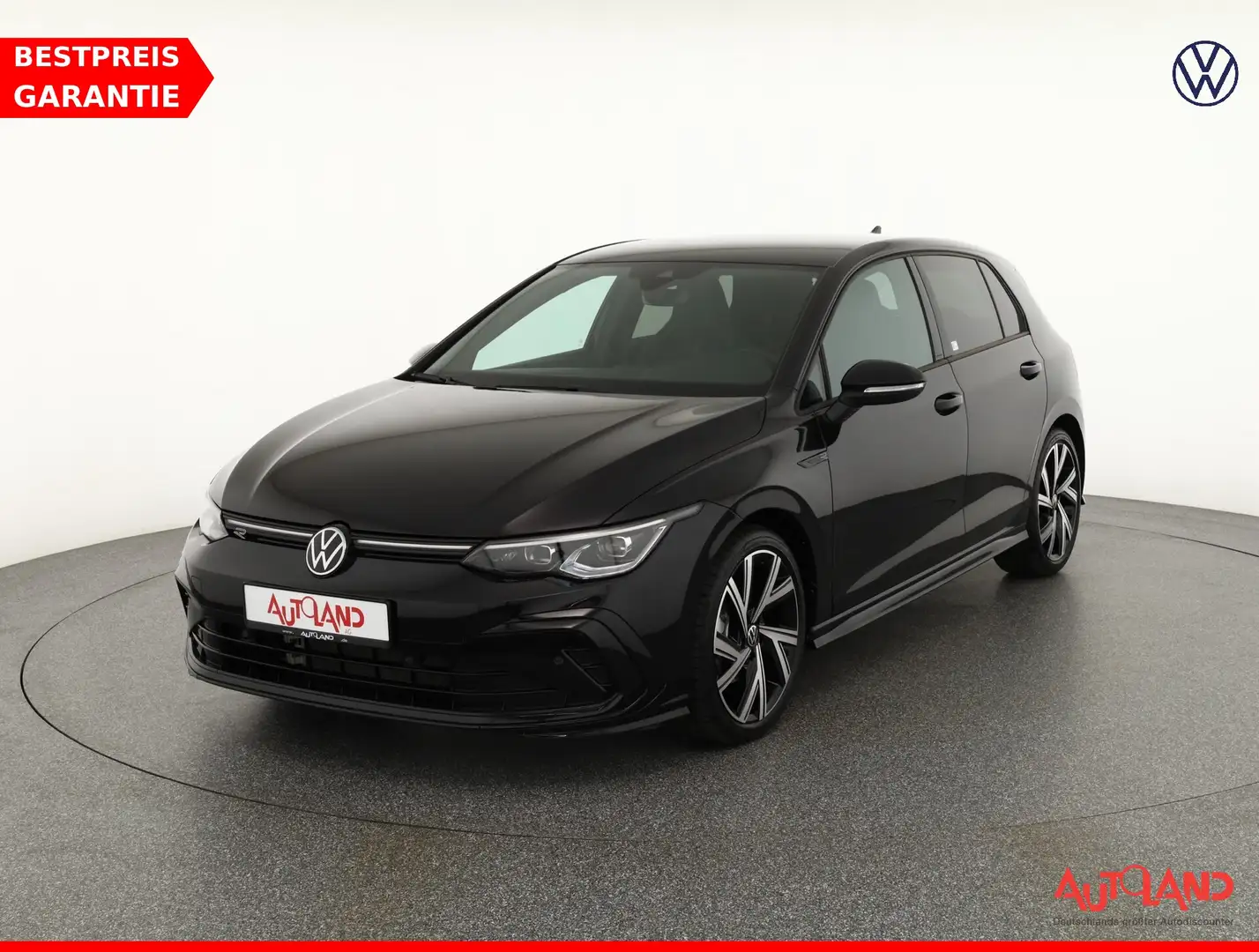 Volkswagen Golf VIII 1.5 eTSI DSG R-Line LED Navi Kamera Noir - 1