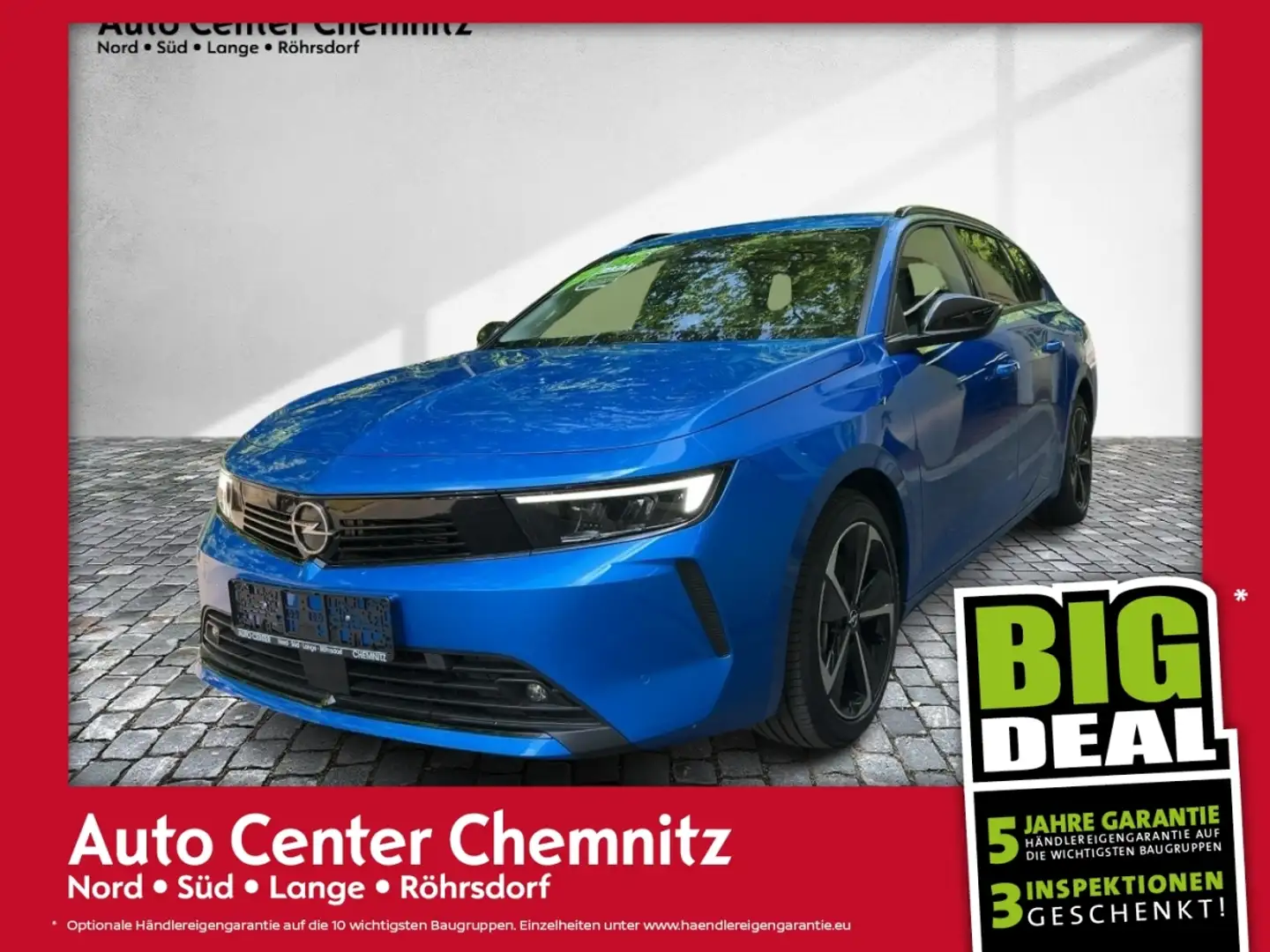 Opel Astra L ST AT8 Plugin Elegance AHK/LED/Ergo/KAM Blauw - 1