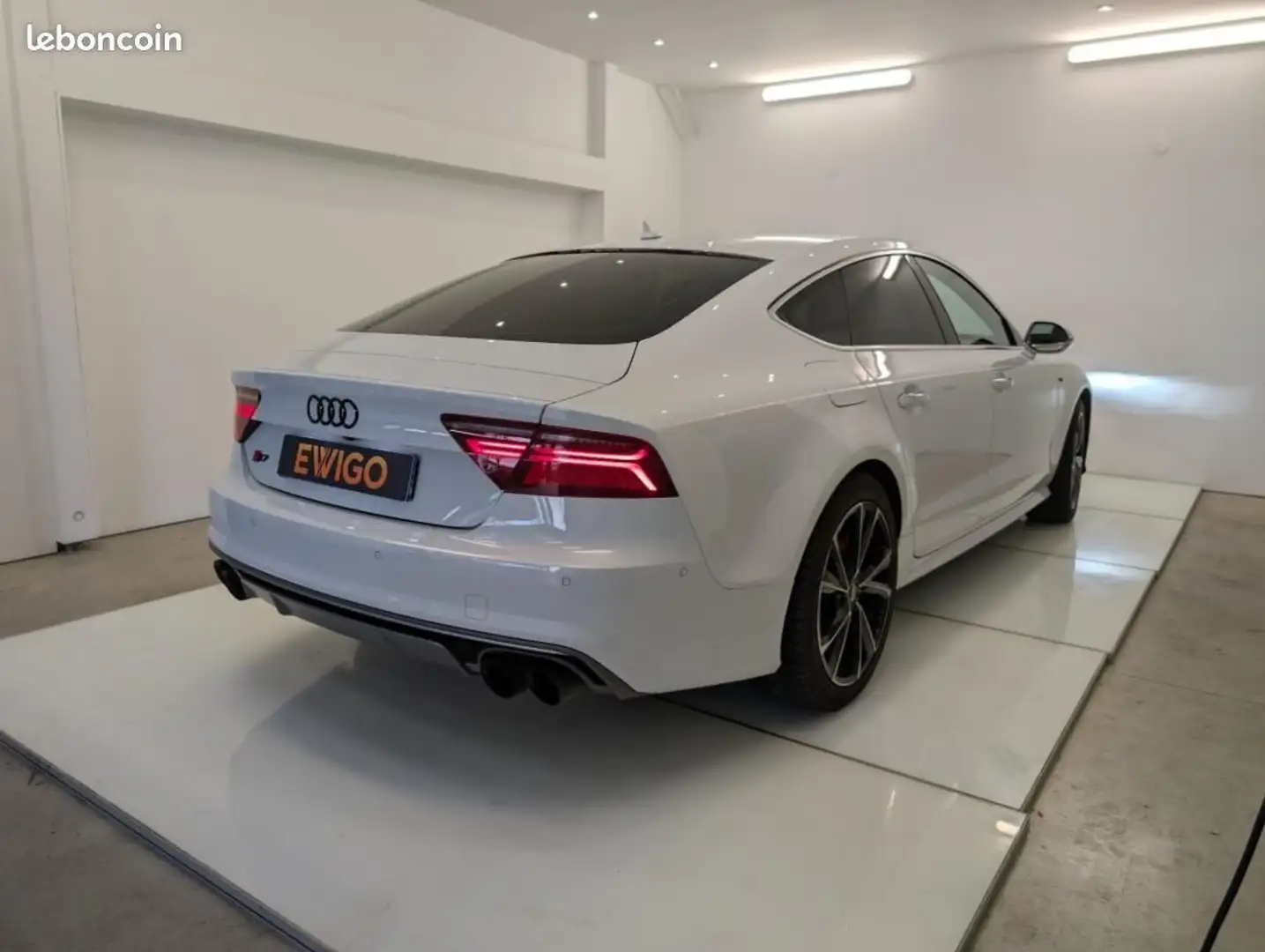 Audi S7 SPORTBACK 4.0 TFSI 450ch QUATTRO S-TRONIC 7 Weiß - 2