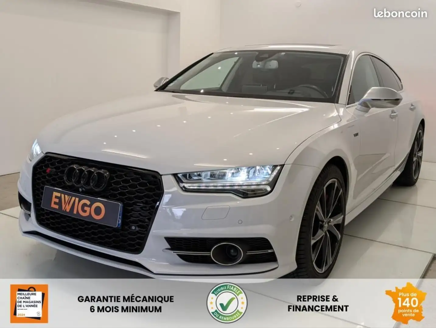 Audi S7 SPORTBACK 4.0 TFSI 450ch QUATTRO S-TRONIC 7 Weiß - 1