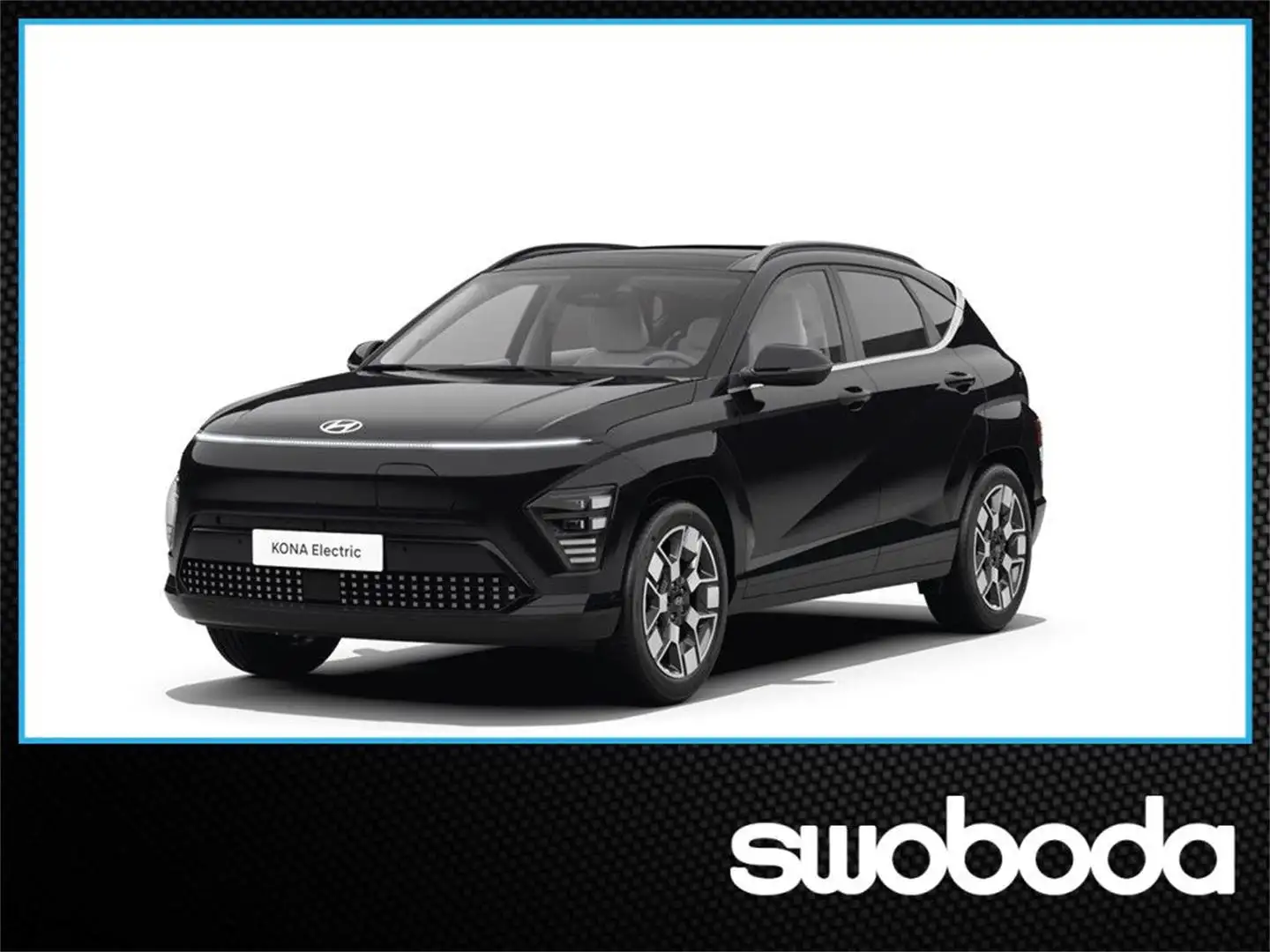 Hyundai KONA EV (SX2) GO 64,8 kWh k6eg2-O5 Noir - 1