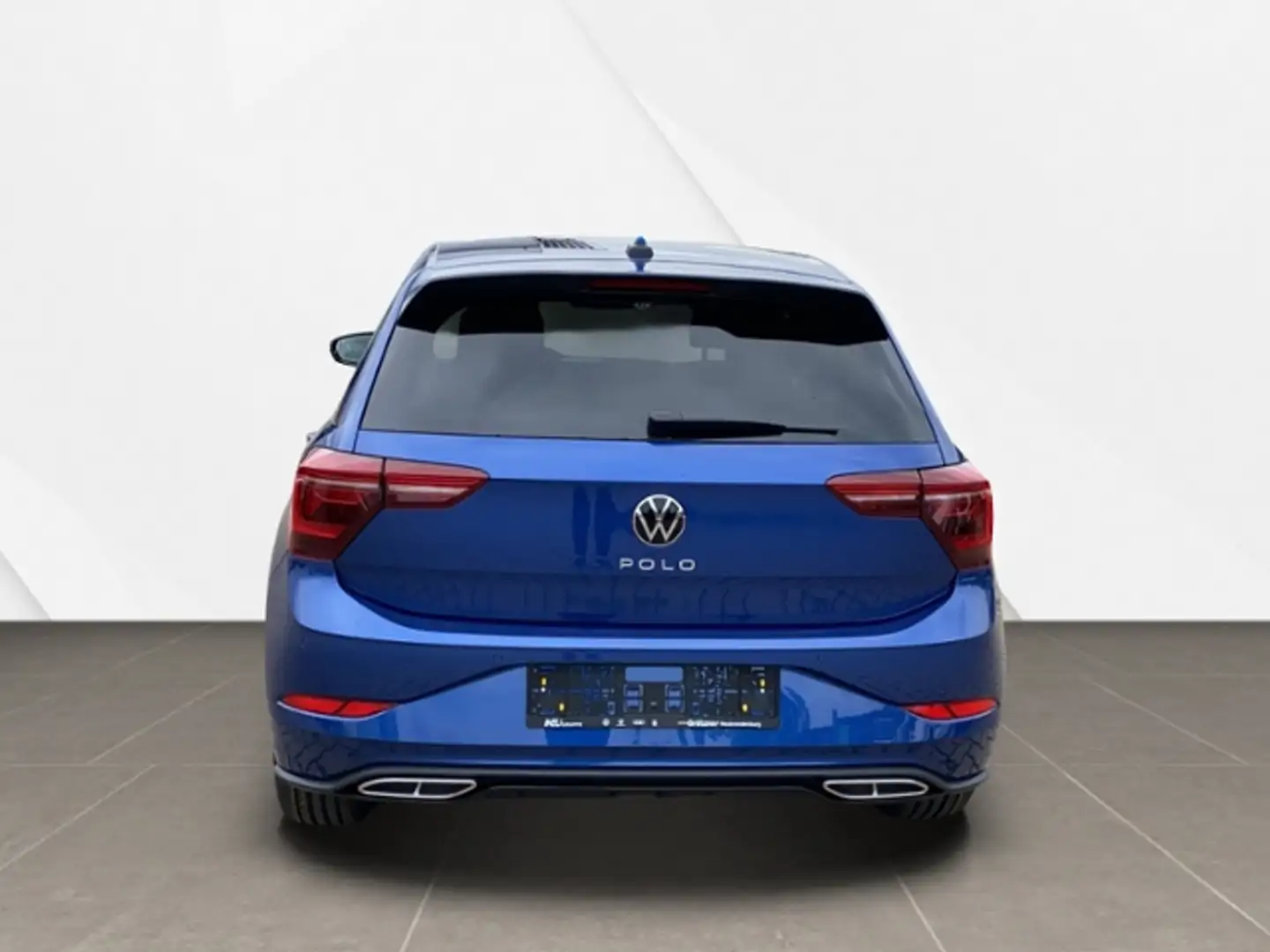 Volkswagen Polo 1.0 TSI DSG Polo R-Line Blau - 2