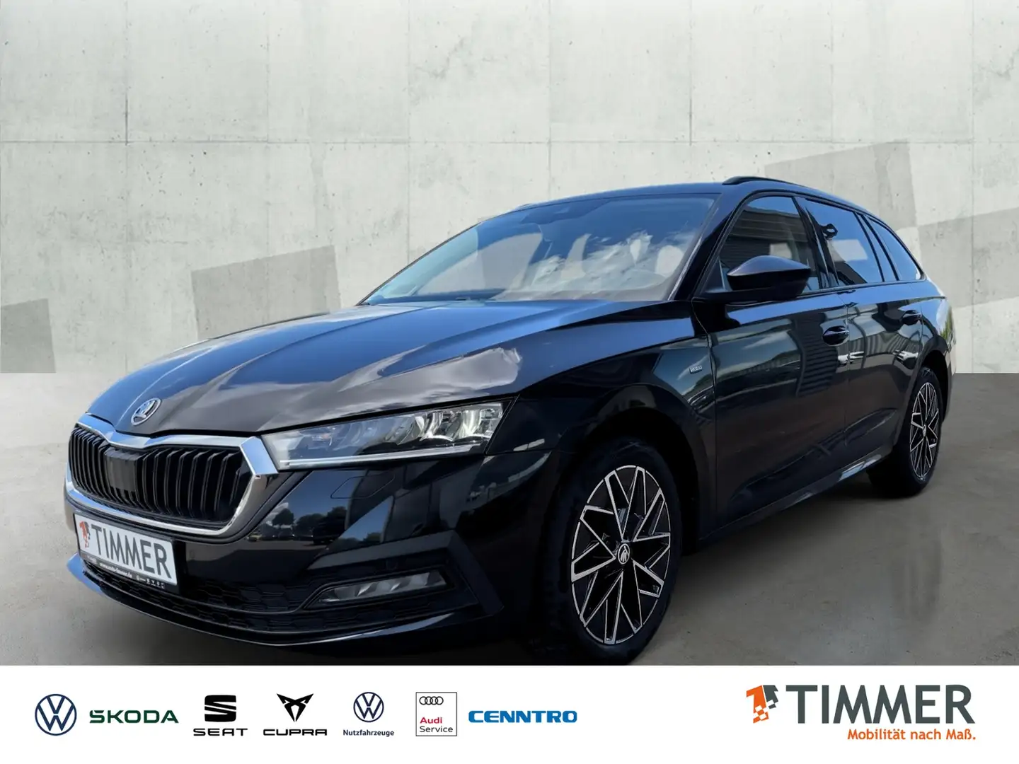 Skoda Octavia Combi 2.0 TDI DSG CLEVER *AHK *LED *ACC *NAVI *R- Schwarz - 1