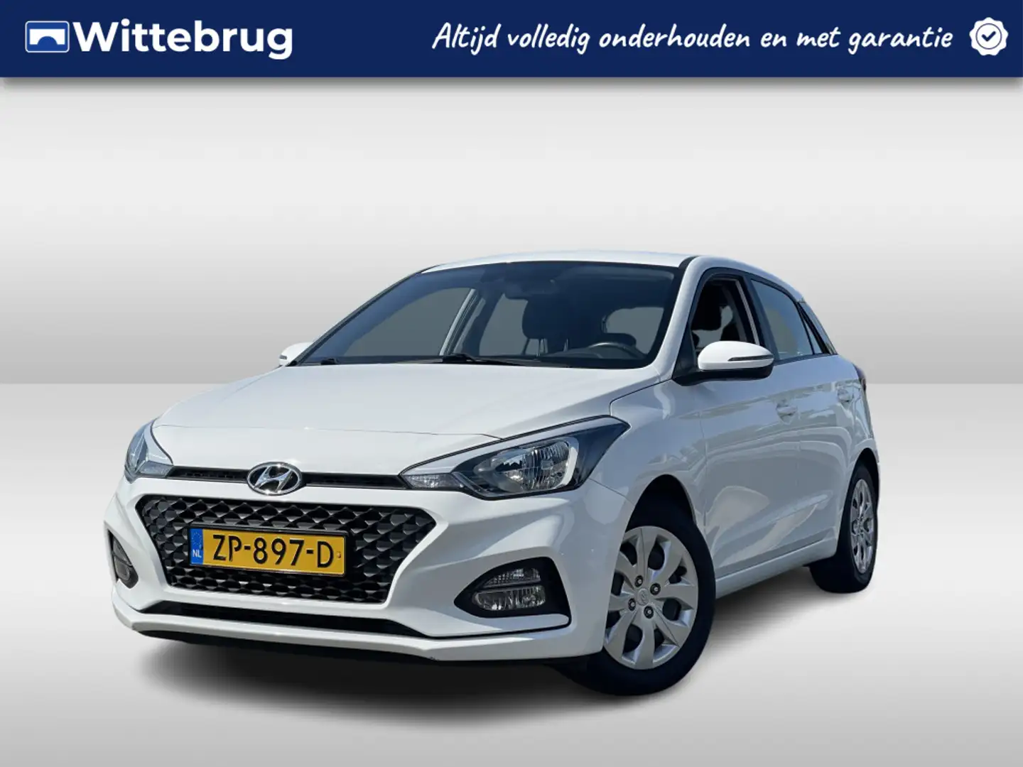 Hyundai i20 1.0 T-GDI Comfort | Navigatie | Achteruitrijcamera Wit - 1