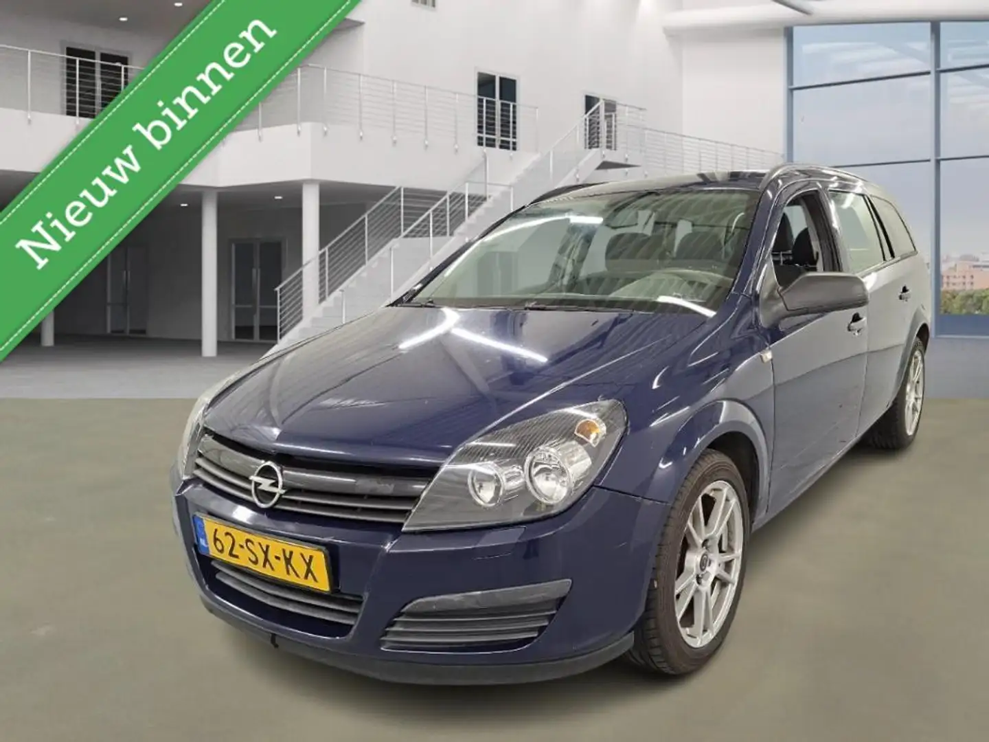 Opel Astra Wagon 1.8 Business AIRCO LM.VELGEN 2XSLE TREKHAAK Blauw - 1