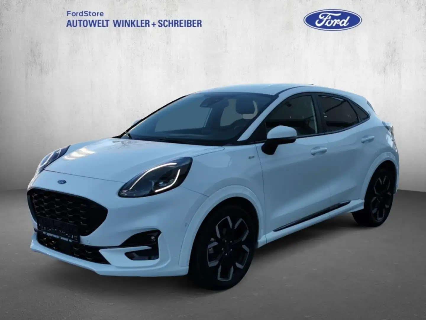 Ford Puma 1.0 EcoBoost Hybrid ST-LINE X Blanc - 1