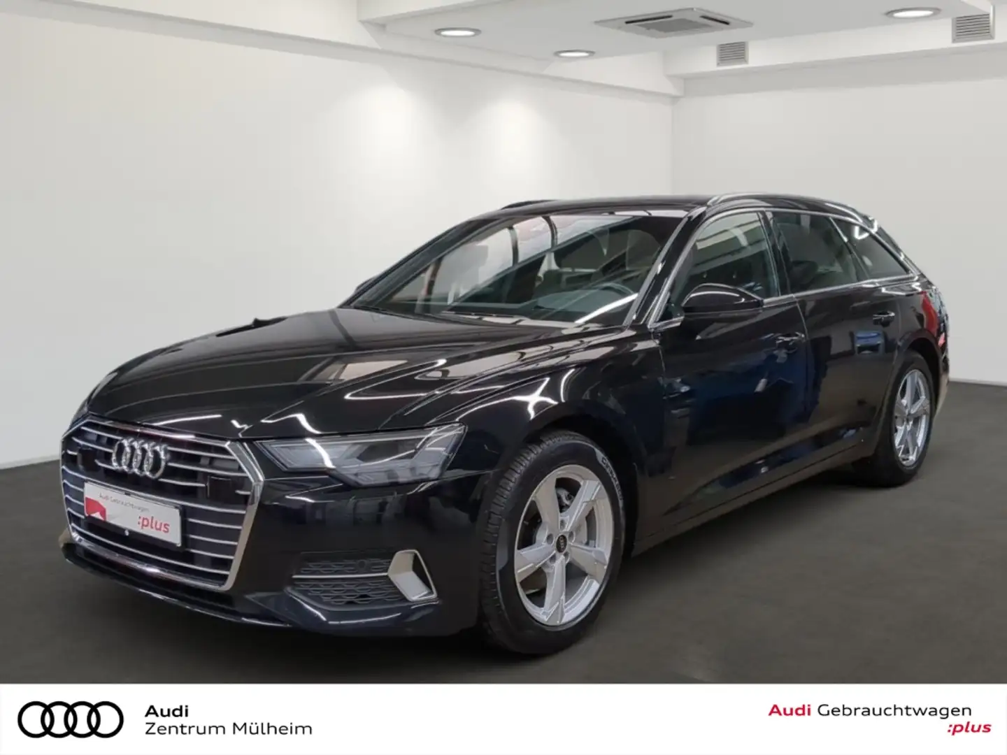 Audi A6 Avant 40 TDI Navi Leder Pano virtual AHK Schwarz - 1