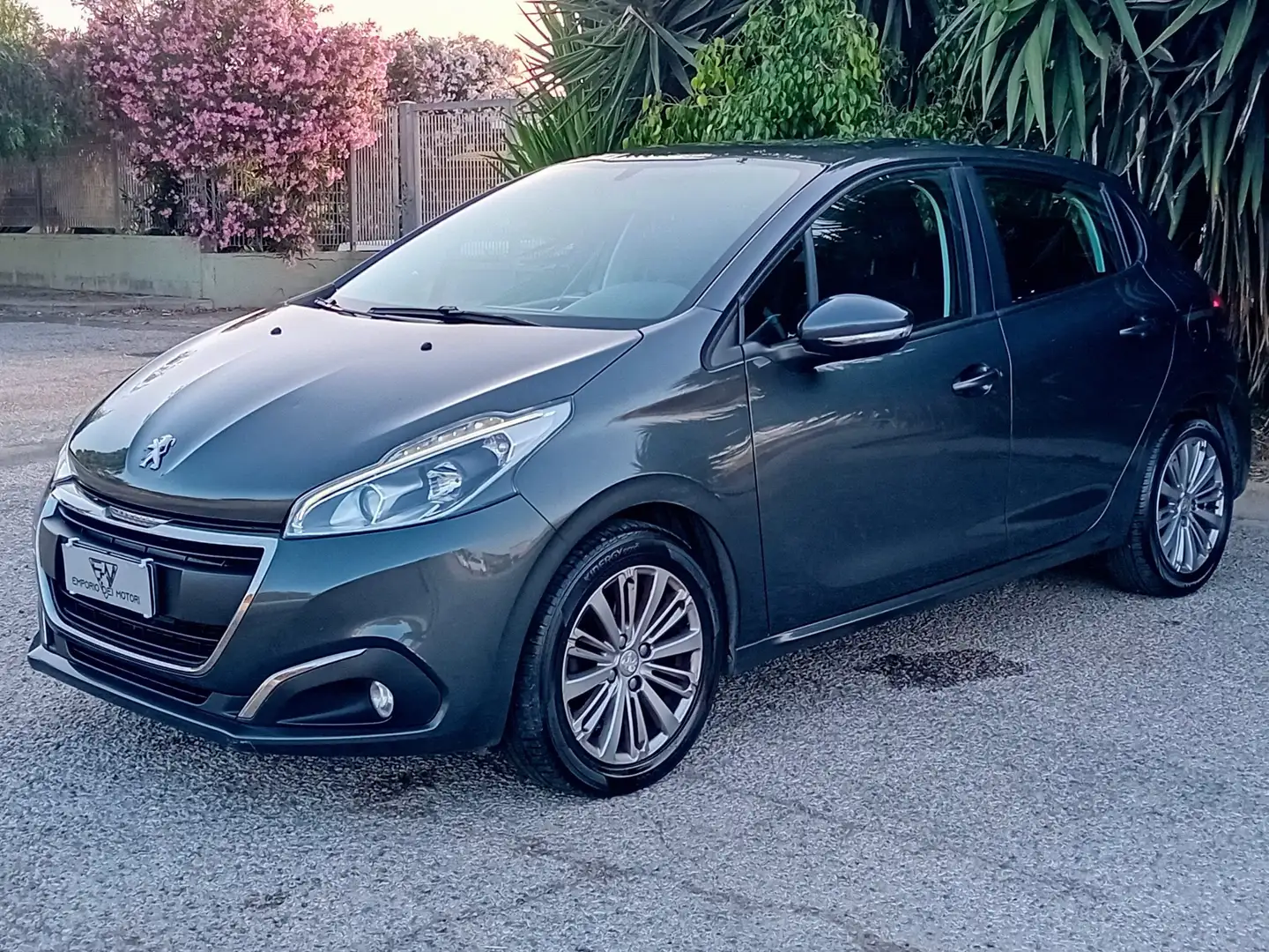 Peugeot 208 208 5p 1.6 bluehdi Allure 75cv Grigio - 1