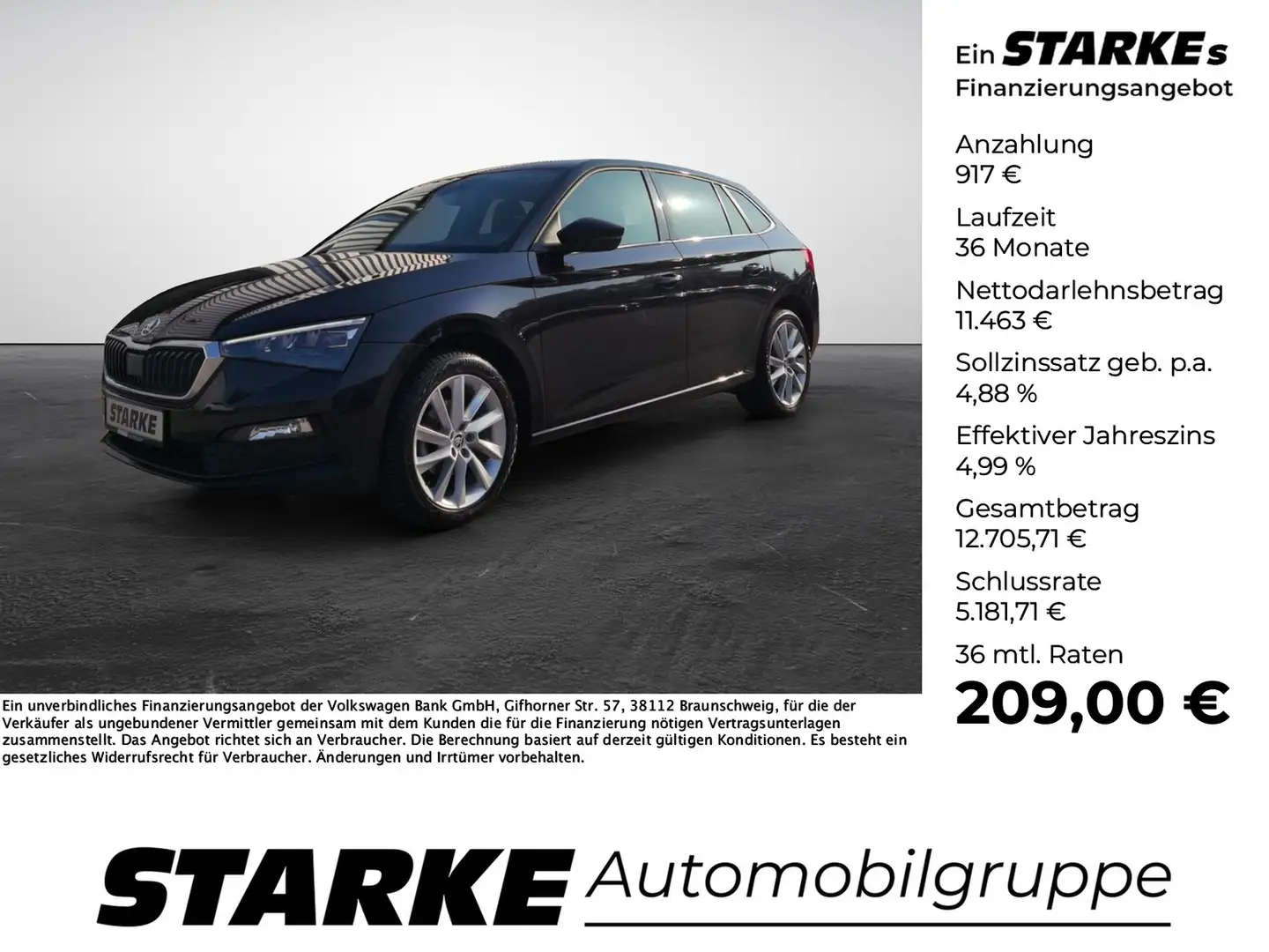 Skoda Scala 1,0 TSI Style Noir - 1