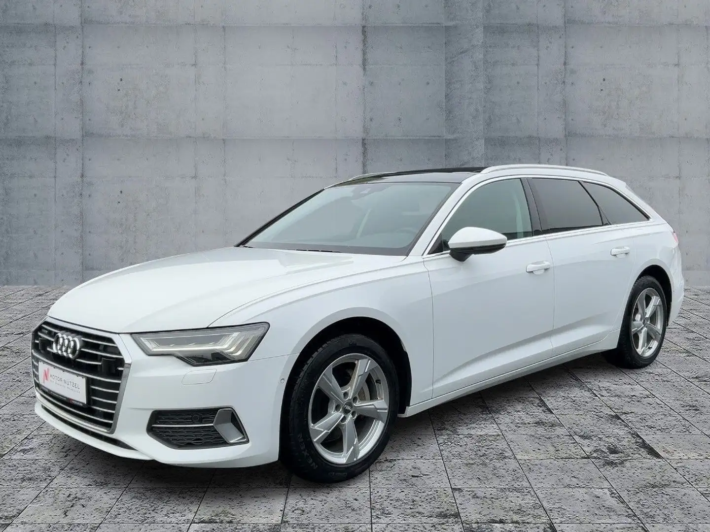 Audi A6 40 TDI QU SPORT MATRIX+NAV+ACC+AHK+360° Weiß - 2