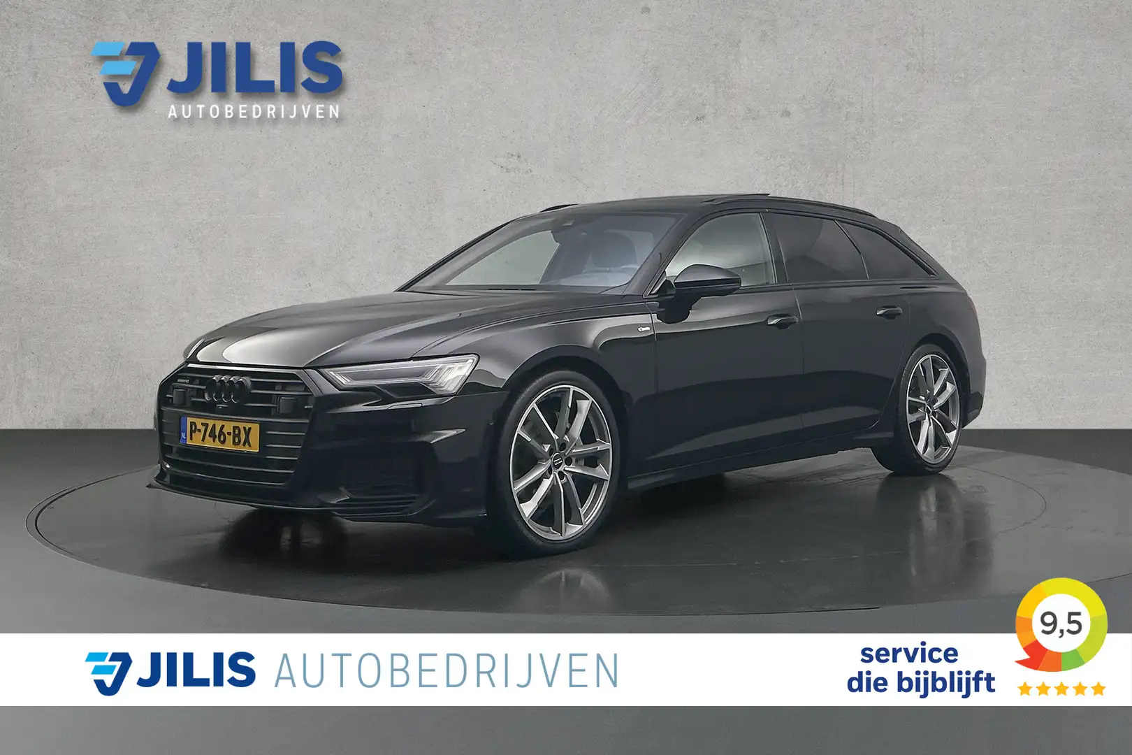 Audi A6 Avant 50 TDI quattro S-line | Leder | Panoramadak Schwarz - 1