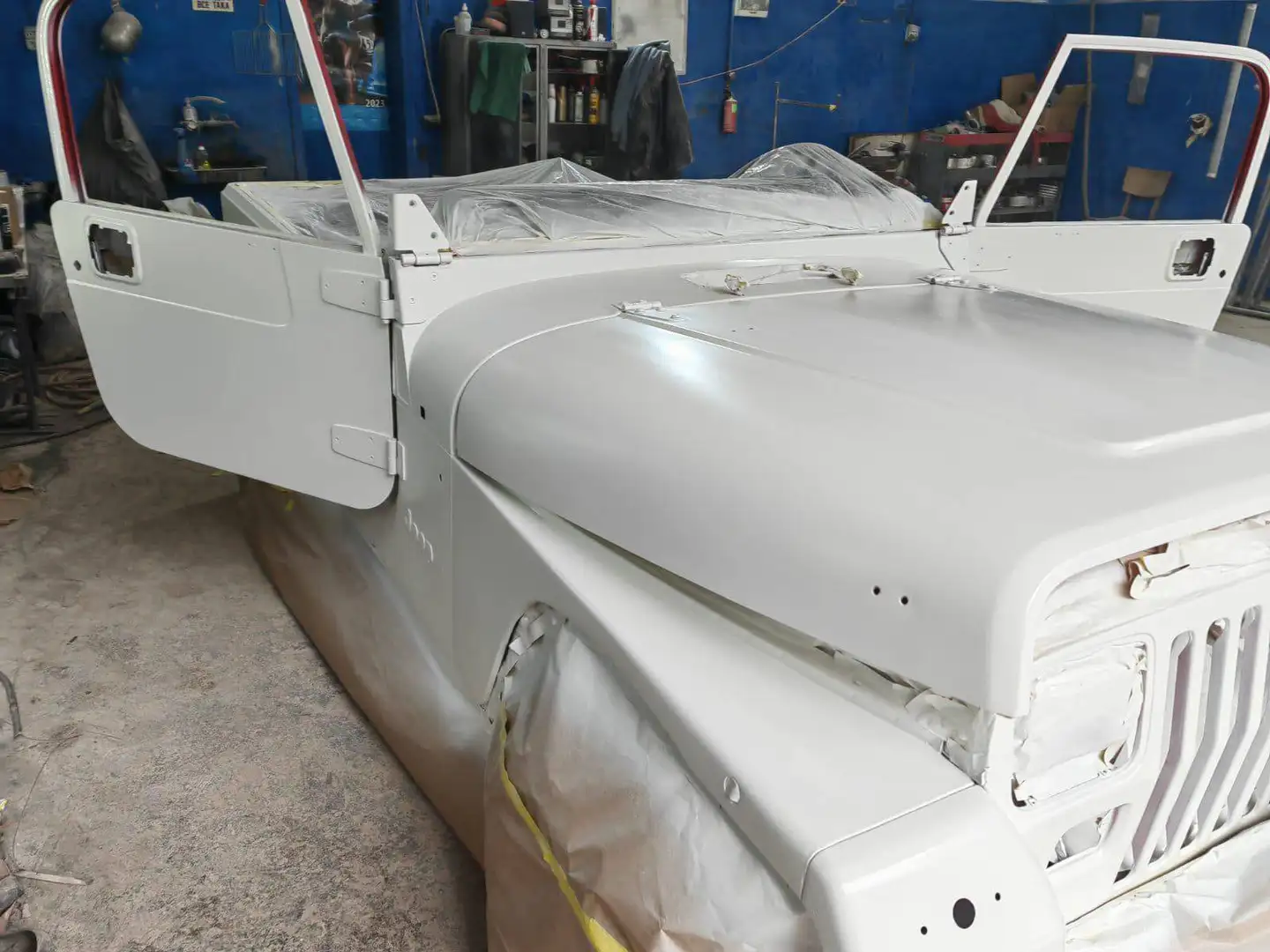 Jeep Wrangler yj 4,0 HardTop Rot - 2