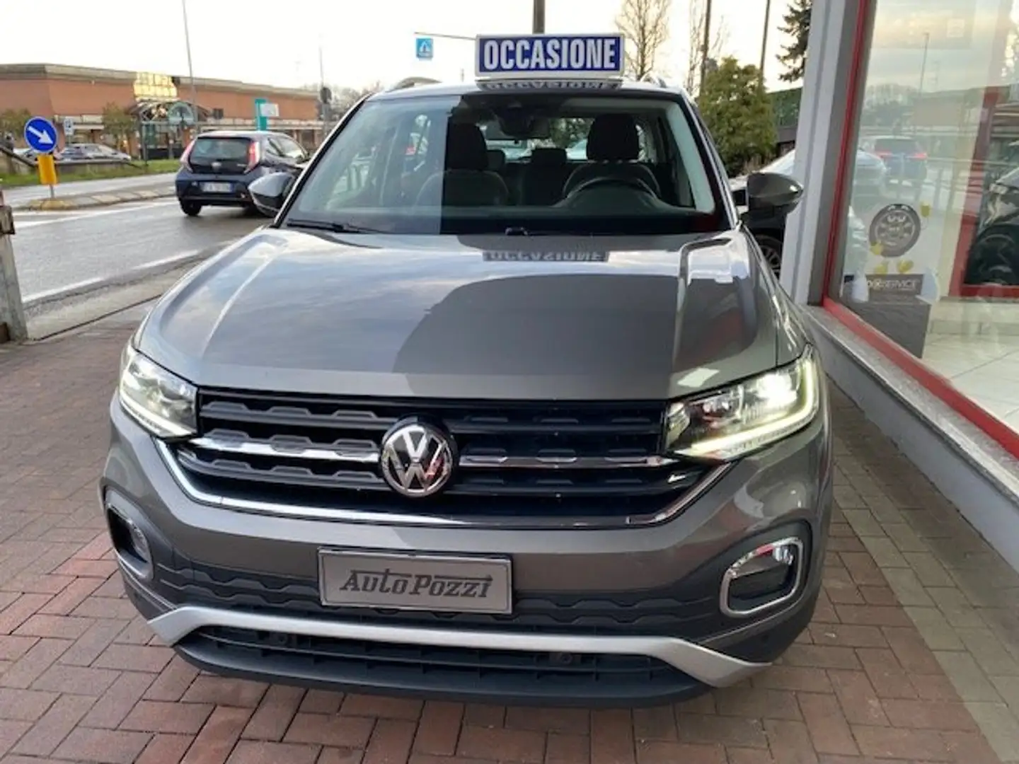 Volkswagen T-Cross Advanced 1.6 tdi 95cv dsg Grigio - 1
