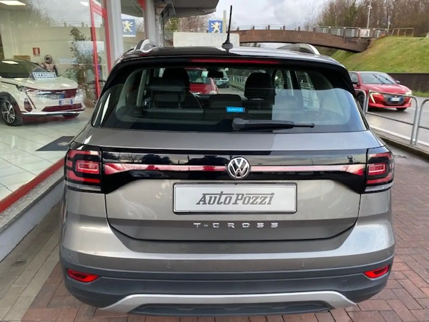 Volkswagen T-Cross Advanced 1.6 tdi 95cv dsg Grigio - 2
