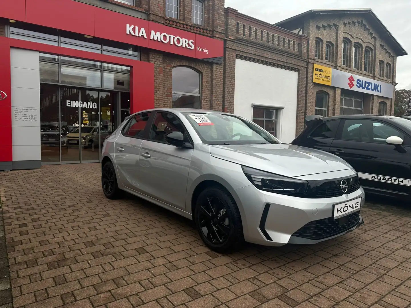 Opel Corsa 1.2 Injection Turbo 74 kW (100 PS), Silber - 2