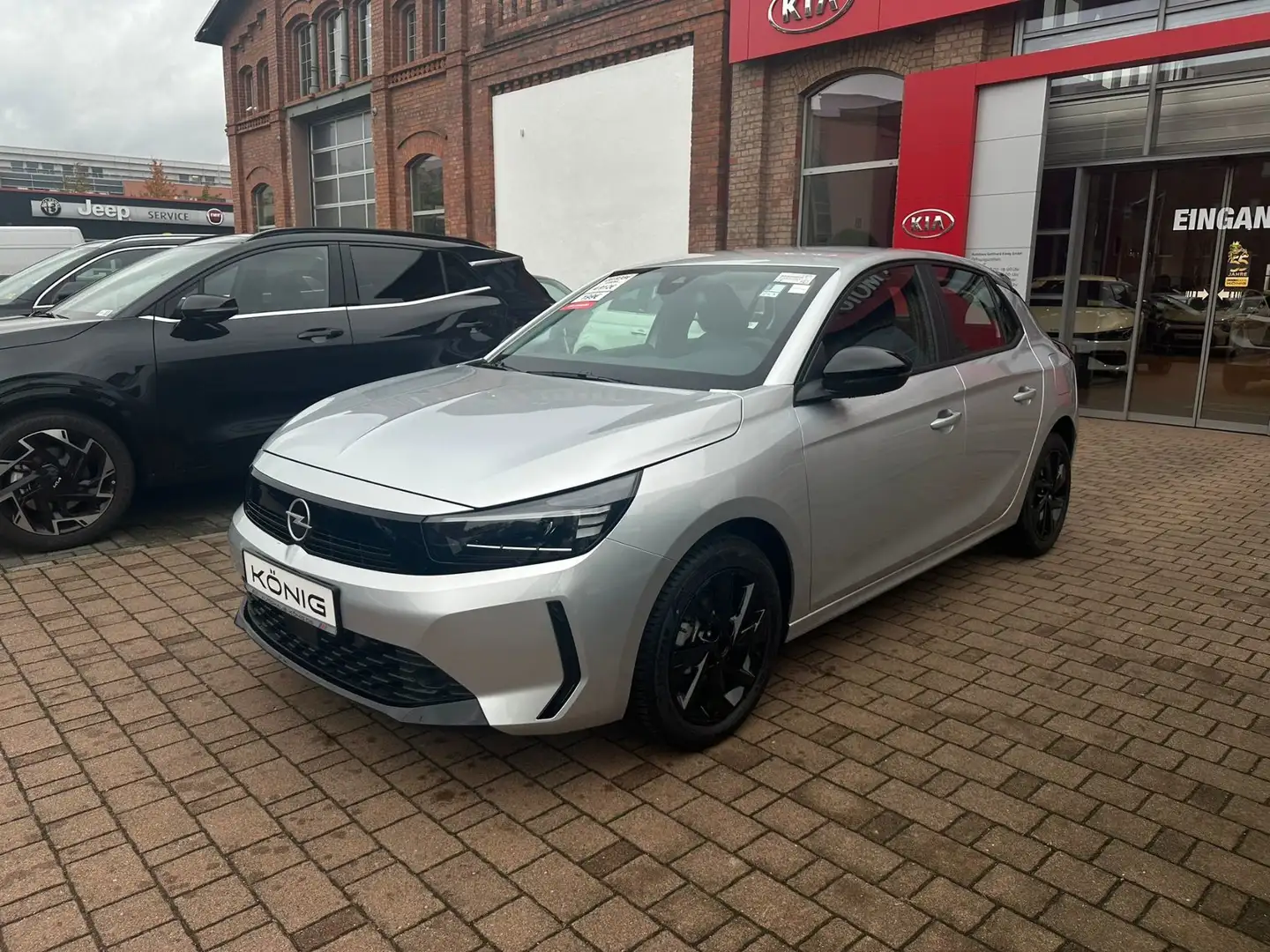 Opel Corsa 1.2 Injection Turbo 74 kW (100 PS), Silber - 1