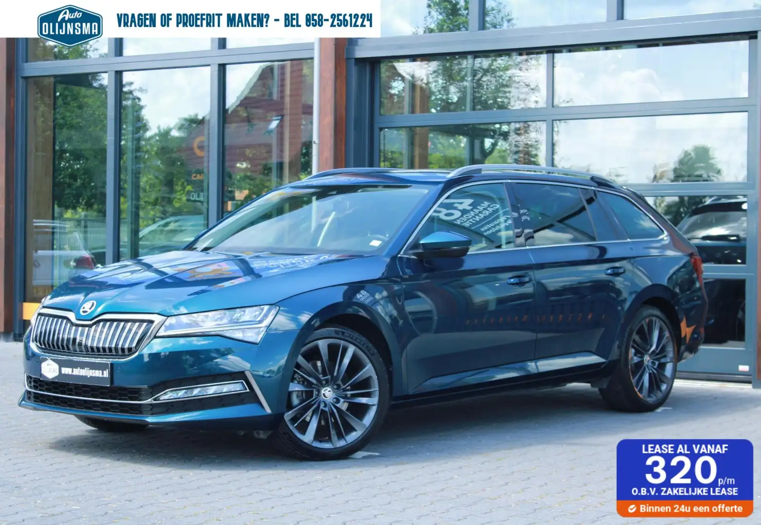 Skoda Superb Combi Hybride TSI ACT Business Edition|ACC|Stoelve Azul - 1