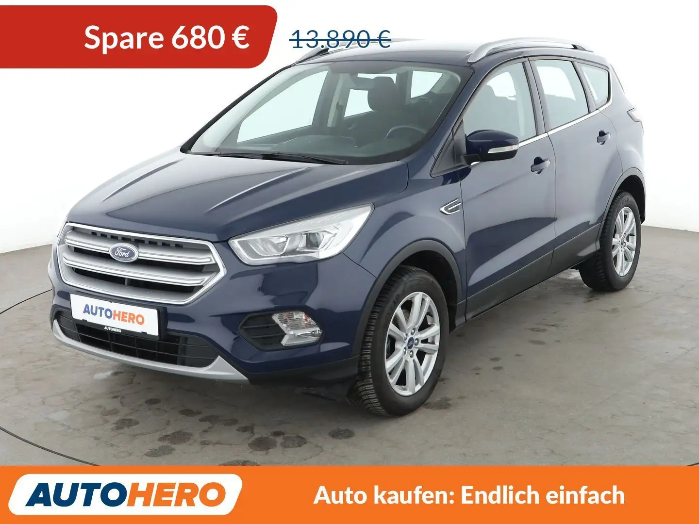 Ford Kuga 1.5 EcoBoost Cool&Connect*NAVI*PDC*SHZ*AHK*KLIMA* Blau - 1