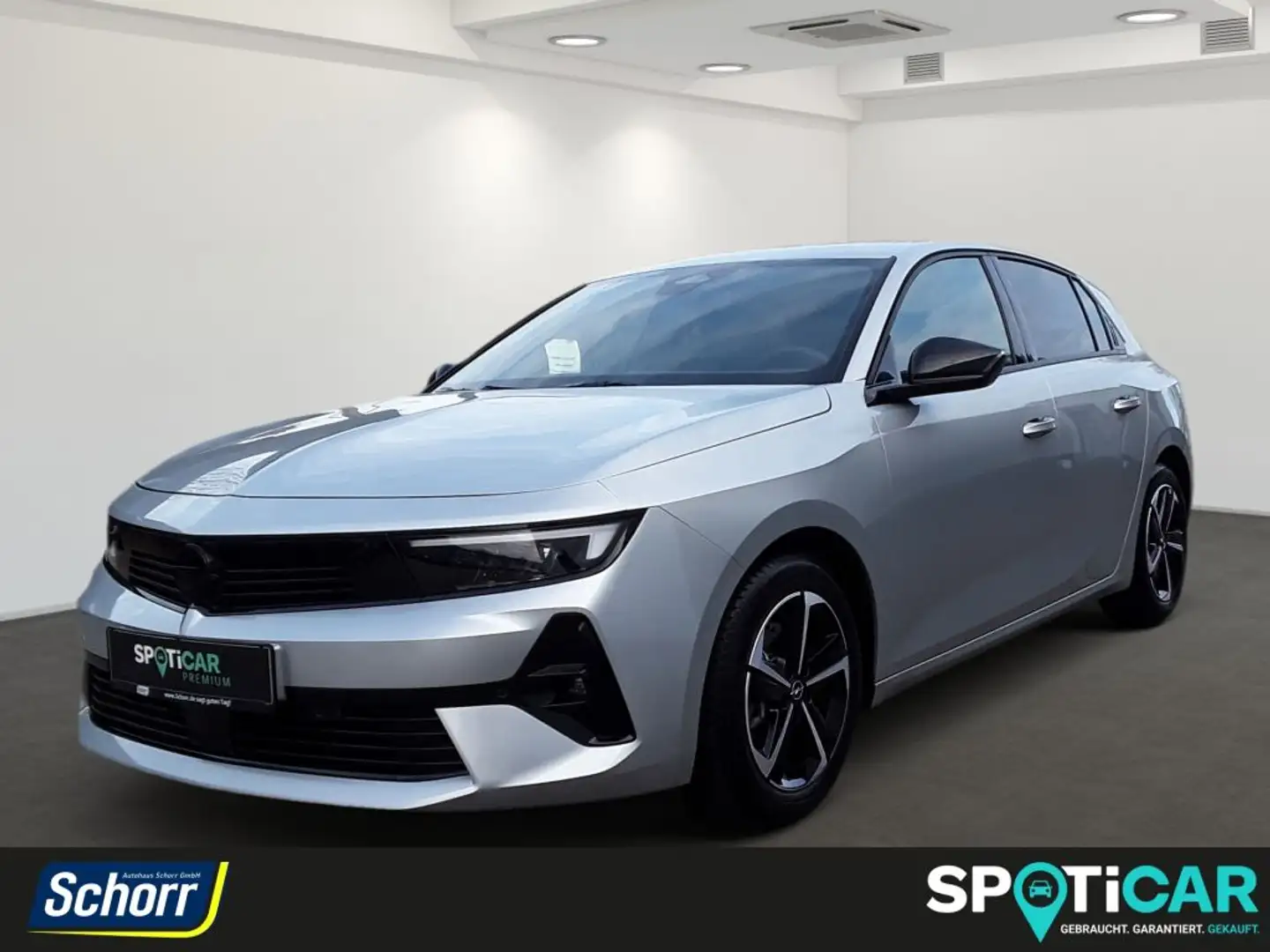 Opel Astra 1.2 Turbo Hybrid 48 V GS Silber - 1