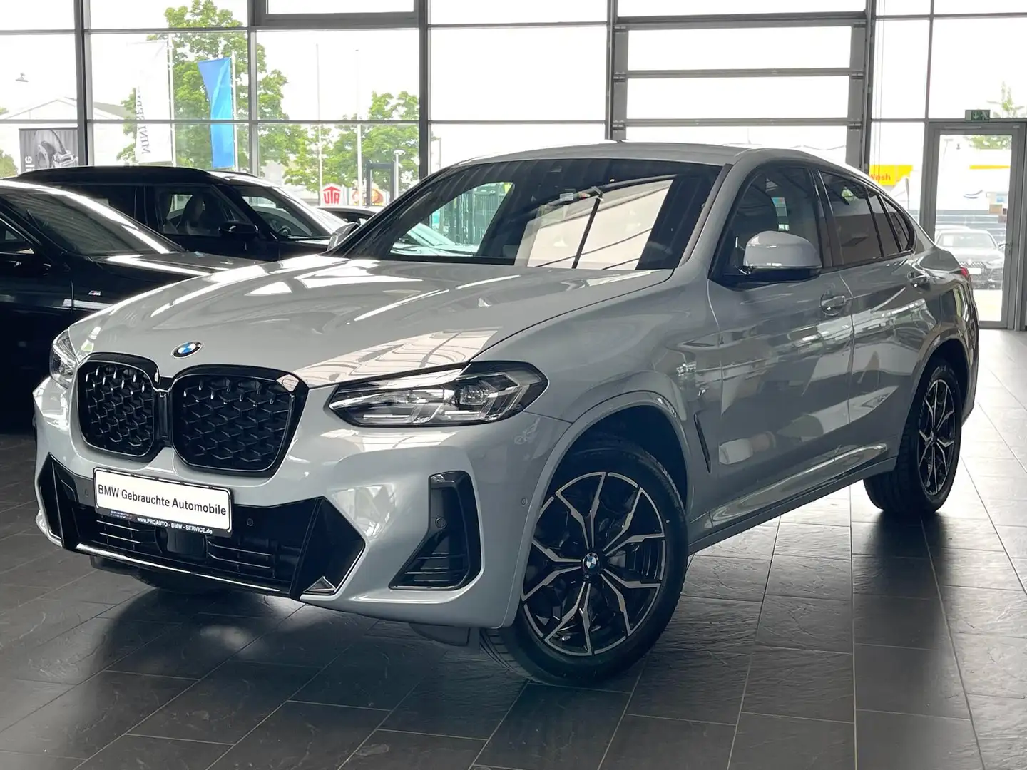 BMW X4 xDrive 20i M Sport A-LED/ACC/PANO/AHK Grau - 2