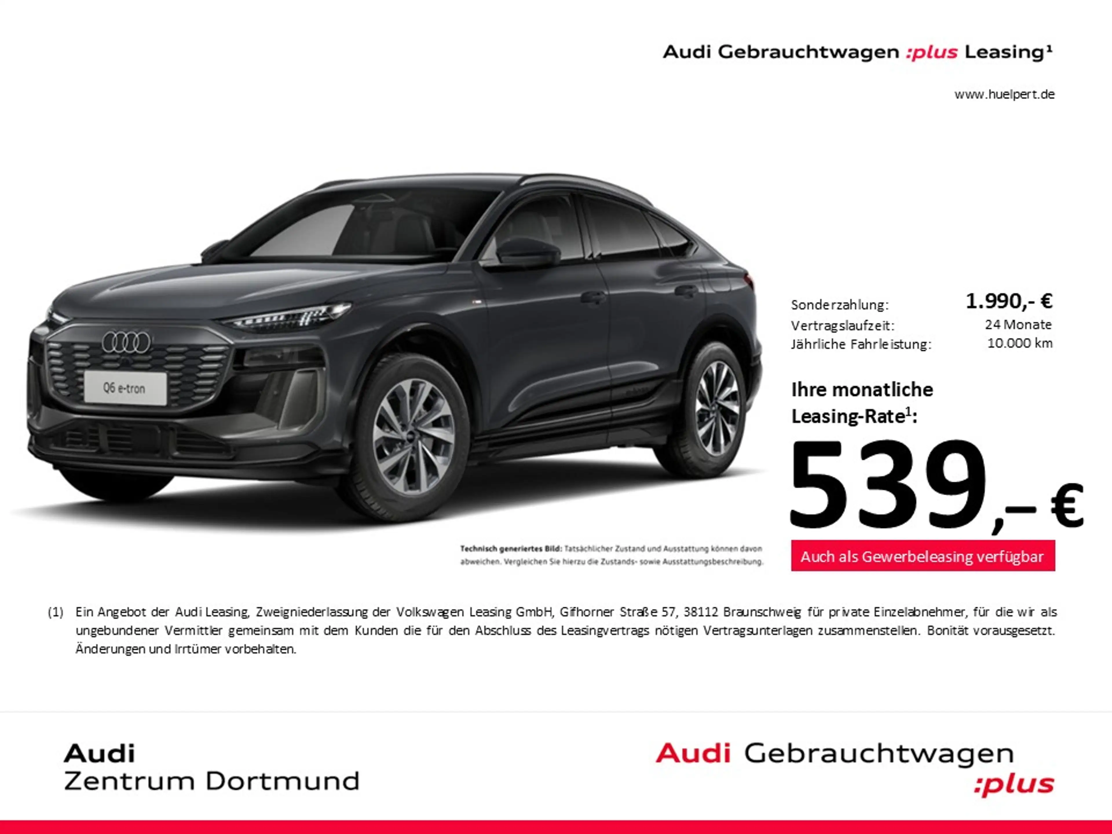 Audi Q6 e-tron Sportback quattro S LINE B&O AHK ACC — photo 2