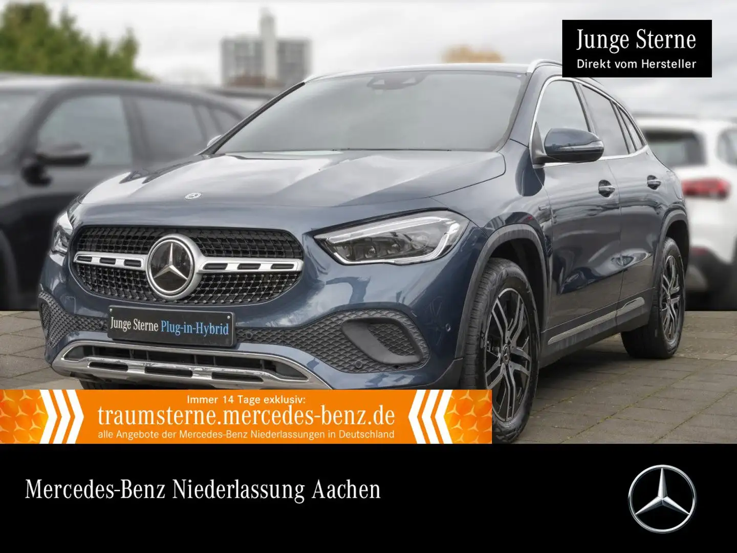 Mercedes-Benz GLA 250 e PROGRESSIVE+MULTIBEAM+FAHRASS+KAMERA+8G Blau - 1