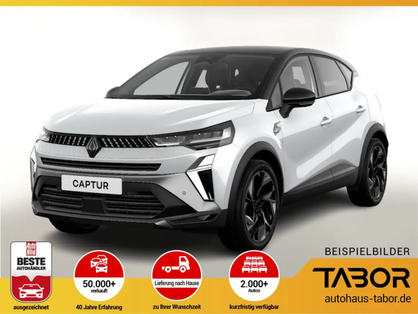 Renault Captur Esprit Alpine Full Hybrid E-Tech 160 Weiß - 1