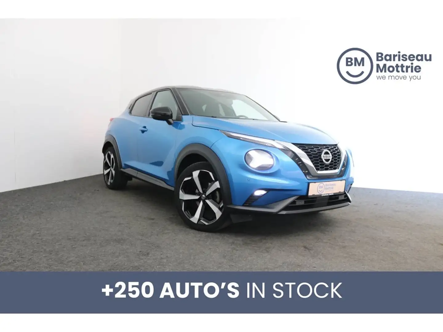 Nissan Juke 1.0 BENZINE *DAB*GPS*ZETELVERWARMING*CAMERA+SENSOR Bleu - 1