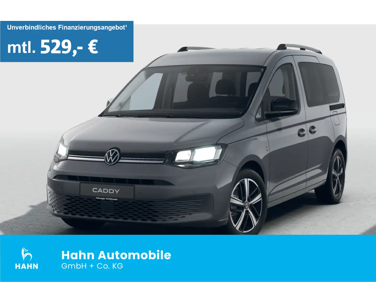 Volkswagen Caddy GOAL 2,0TDI 90KW DSG APP KLIMA Grau - 1