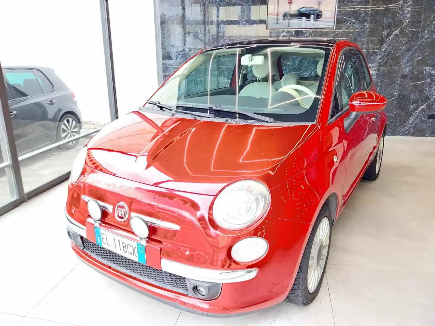 Fiat 500 1.3 Multijet 16V 95 CV Lounge Rosso - 2