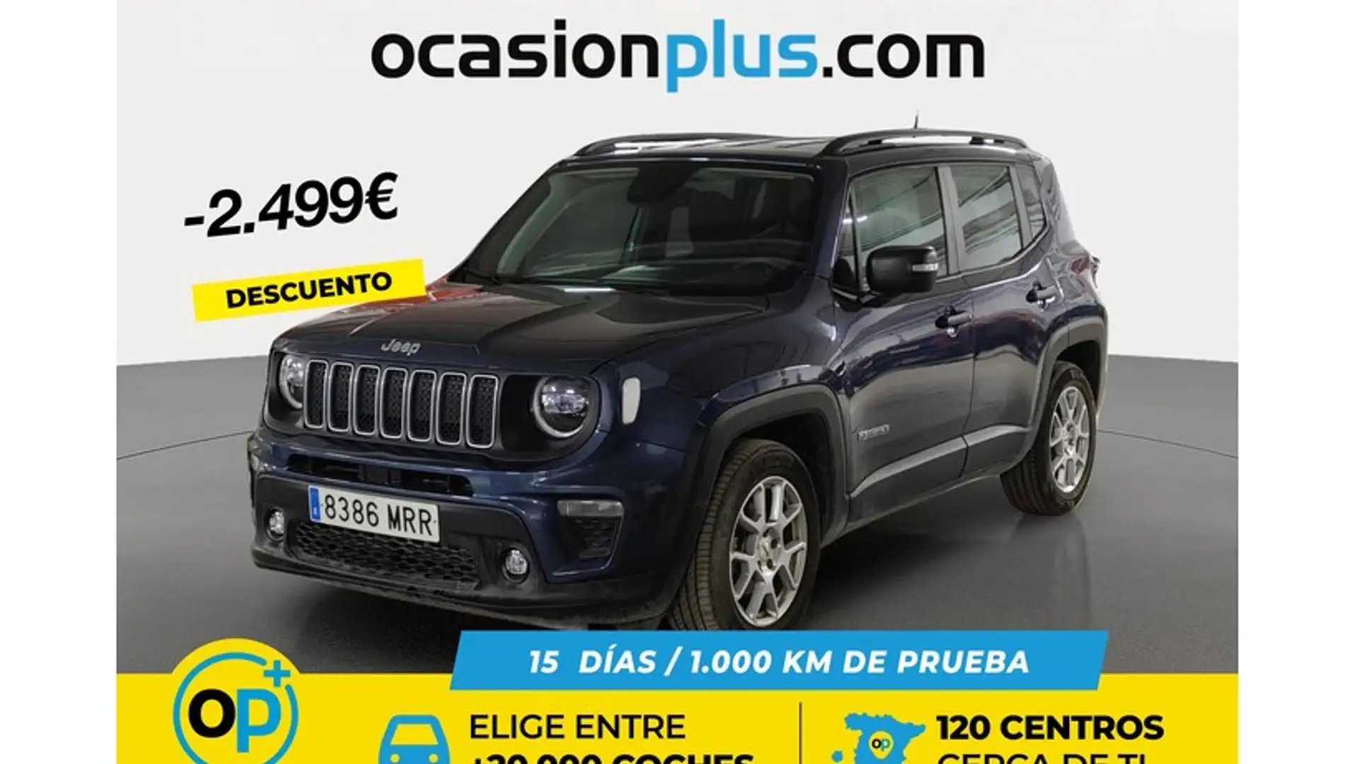 Jeep Renegade 1.5 MHEV Altitude 96KW Blau - 1