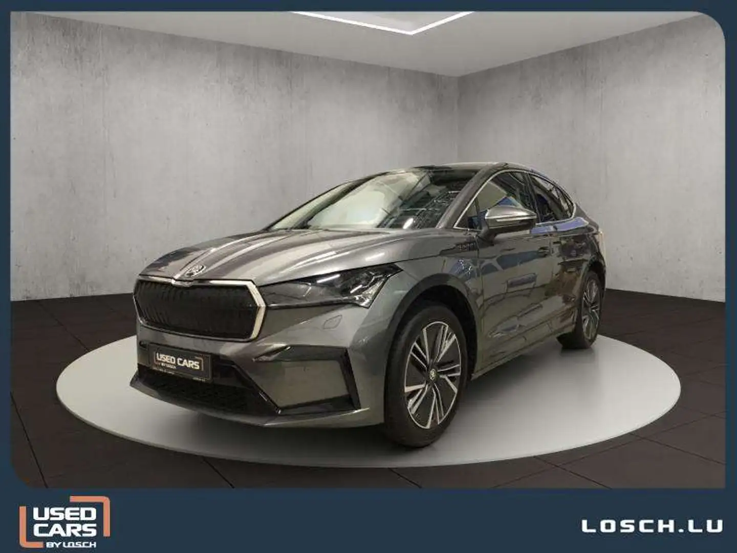 Skoda Enyaq Coupé+iV60+LED+AHK+Navi Argent - 1